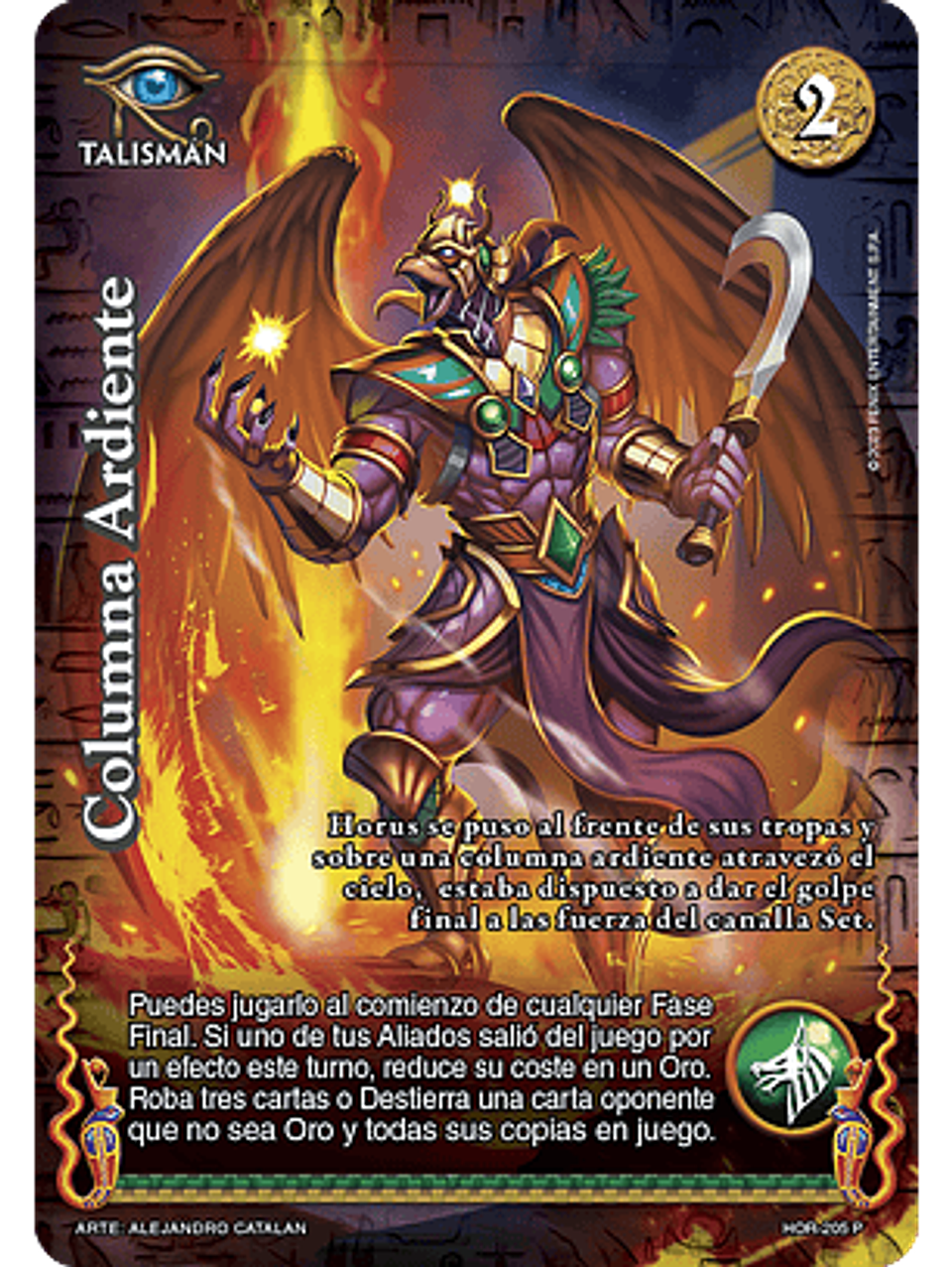 Columna Ardiente (La Venganza de Horus - Promocional) 1