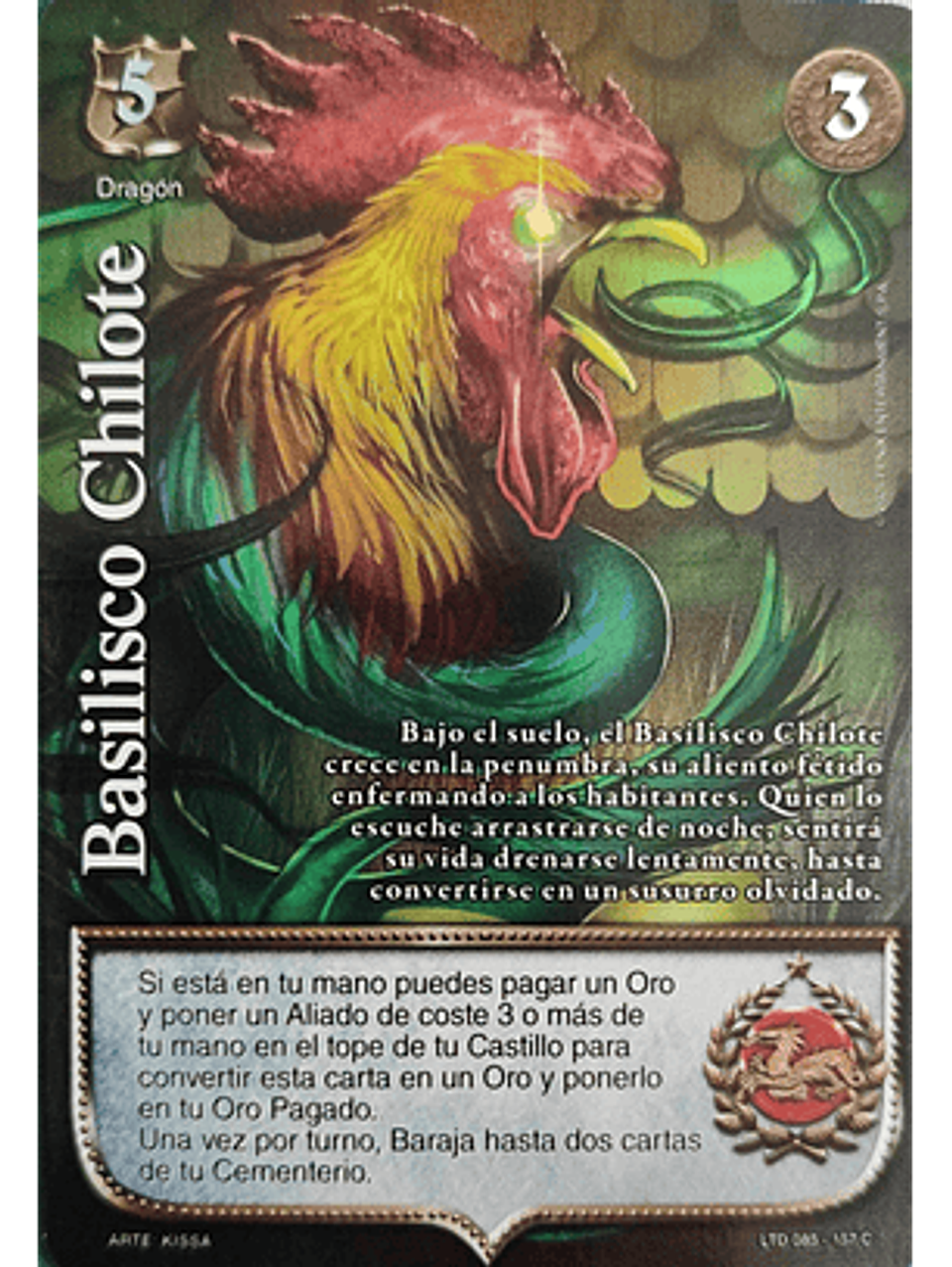 Basilisco Chilote (LTD - Cortesana Foil) 1