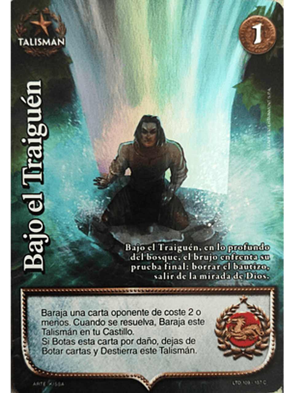 Bajo el traiguén (LTD - Cortesana Foil) 1