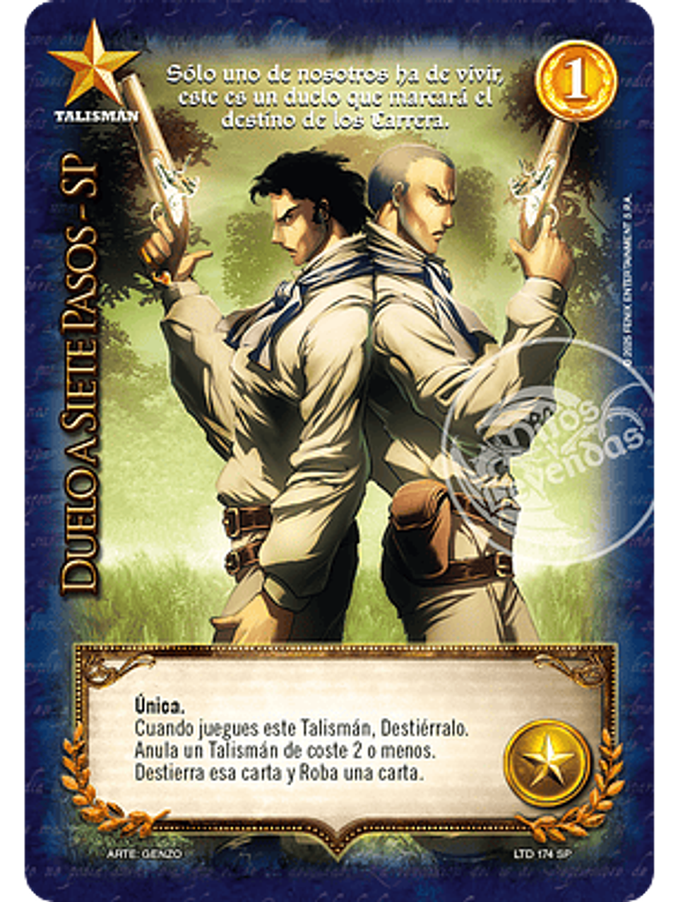 Duelo a siete pasos - SP (LTD - Set Paralelo) 1