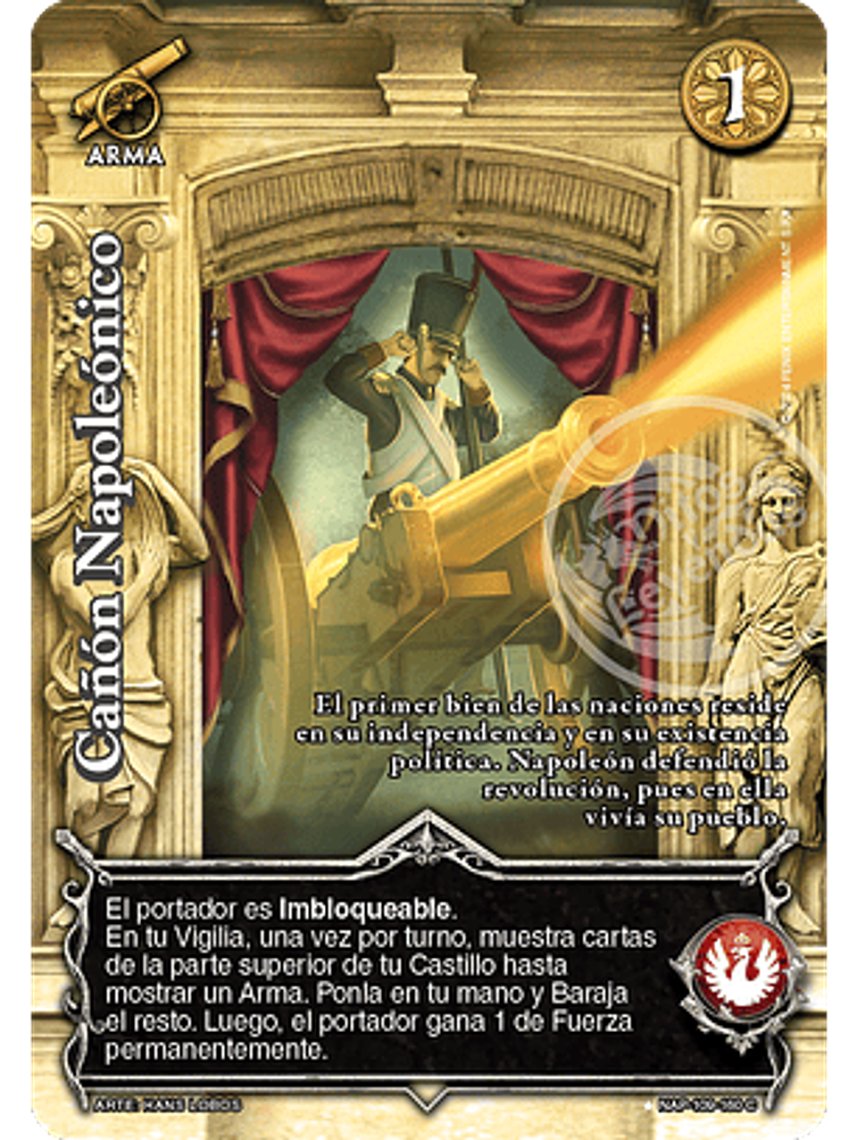 Cañón Napoleónico (Napoleón - VC Foil) 1