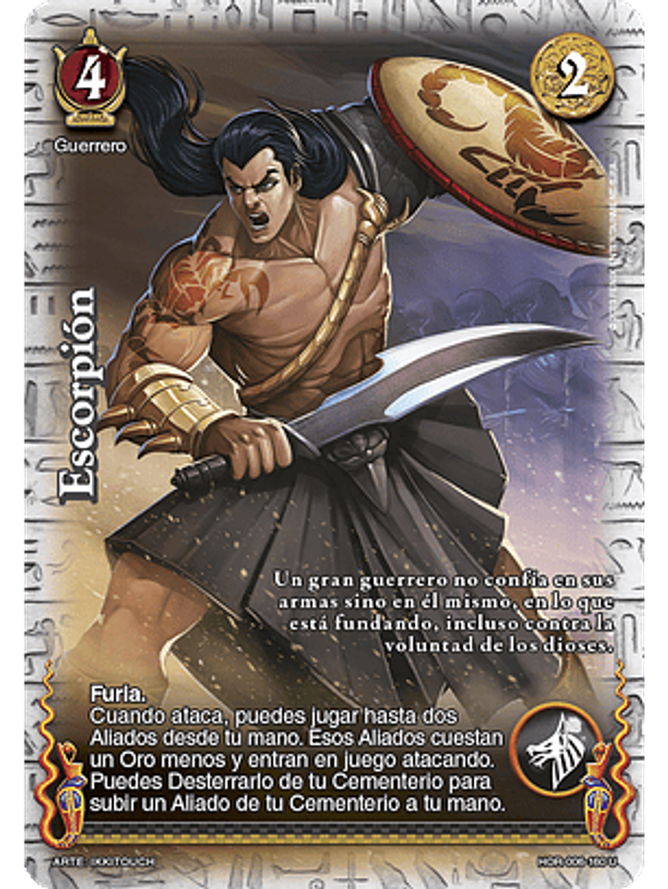 Escorpión (La Venganza de Horus - UR) 1