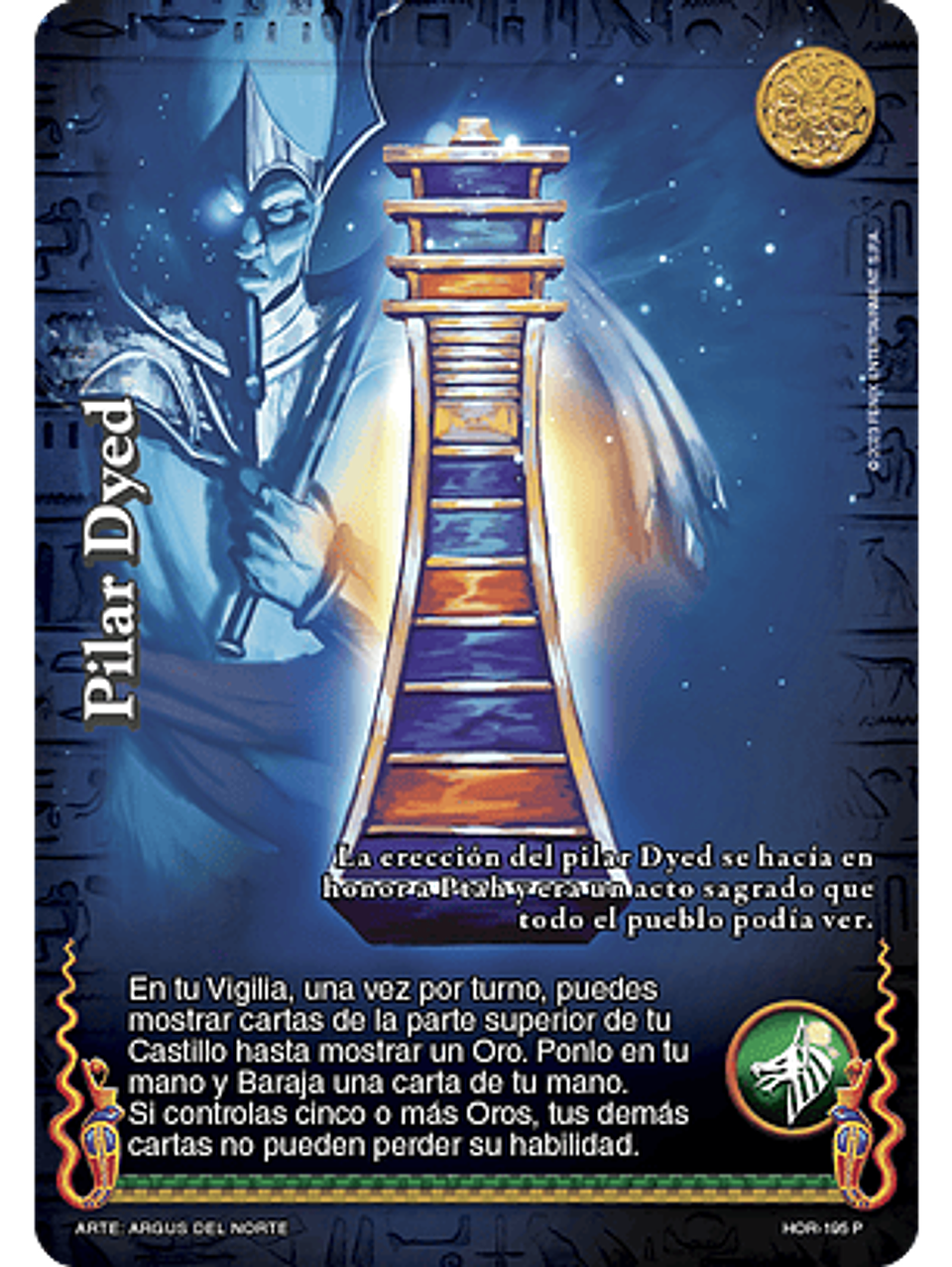 Pilar Dyed (La Venganza de Horus - Promocional) 1