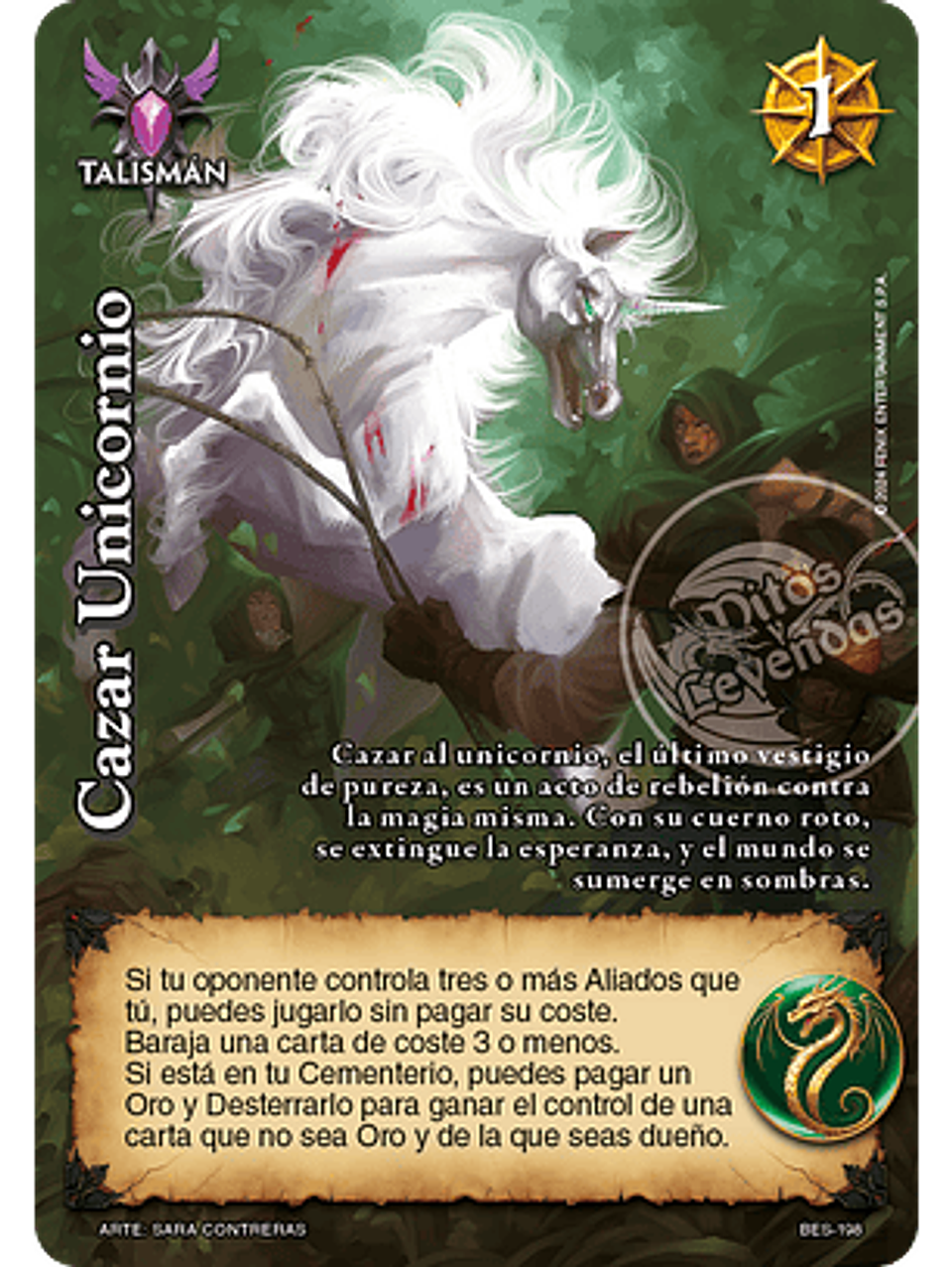 Cazar Unicornio (Bestiarium - Promocional) 1
