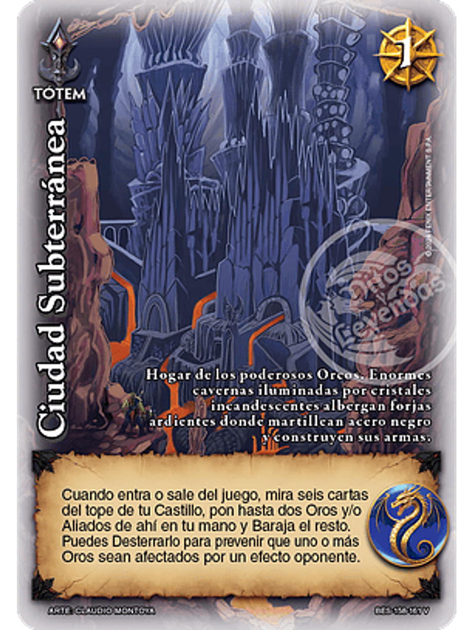 Ciudad Subterránea (Bestiarium - VC Foil) 1