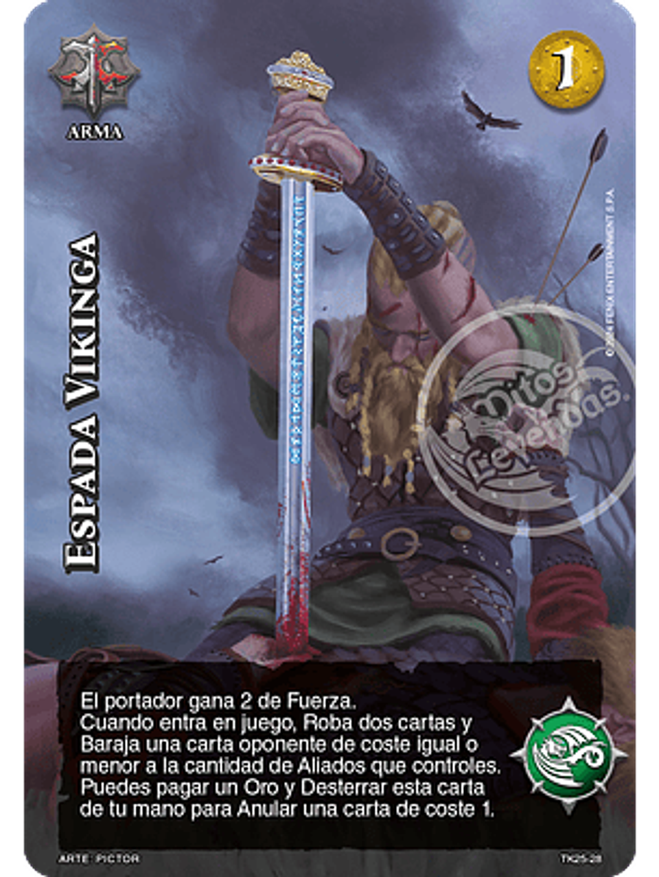 Espada Vikinga (TK25 - Cenizas de Fuego) 1