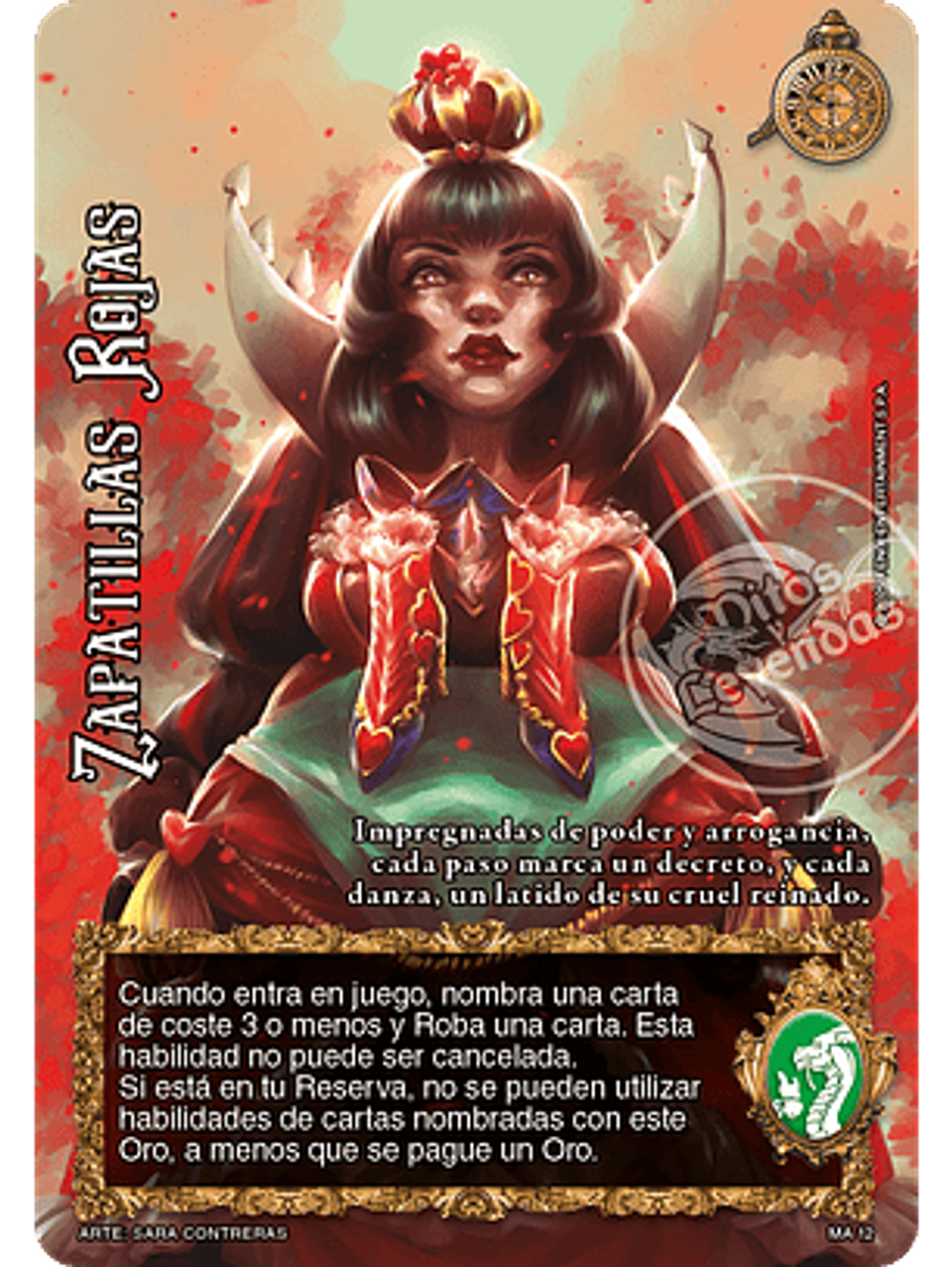 Zapatillas Rojas (ONY - MA) 1