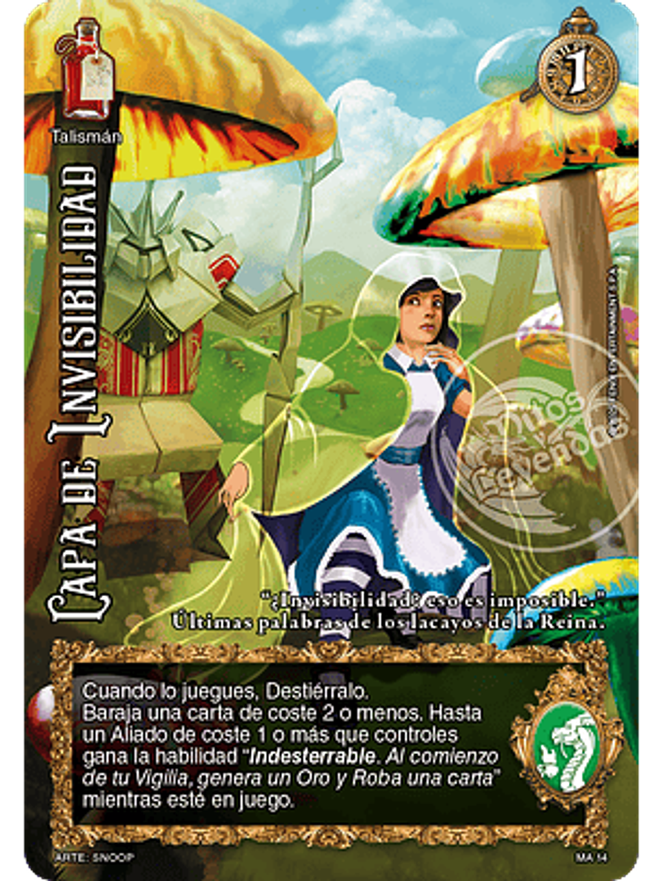 Capa de Invisibilidad  (ONY - MA) 1