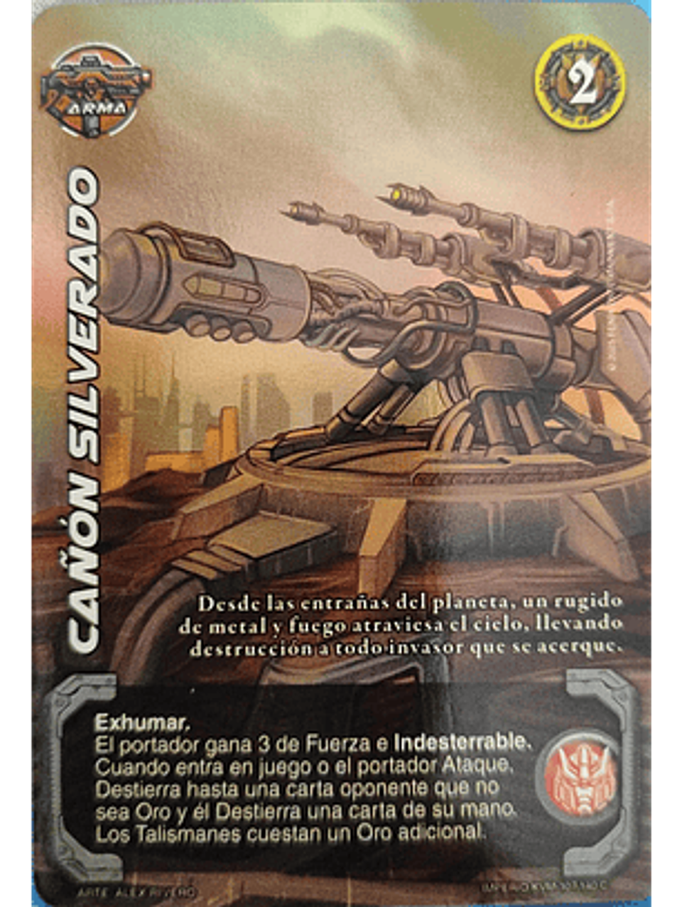 Cañón Silverado (KVM - Cortesana Foil) 1