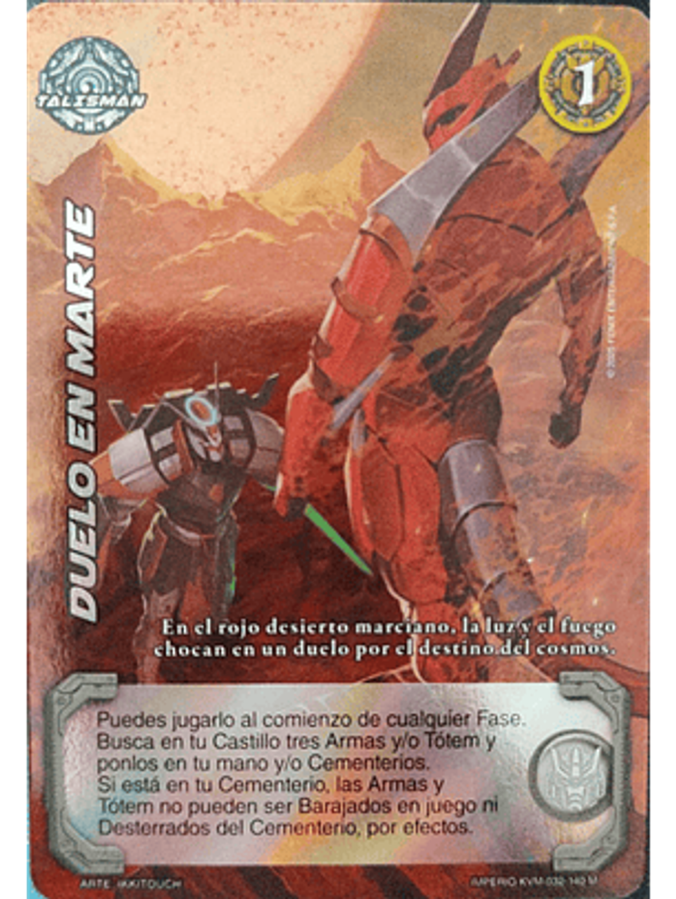 Duelo en Marte (KVM - Mega Real) 1