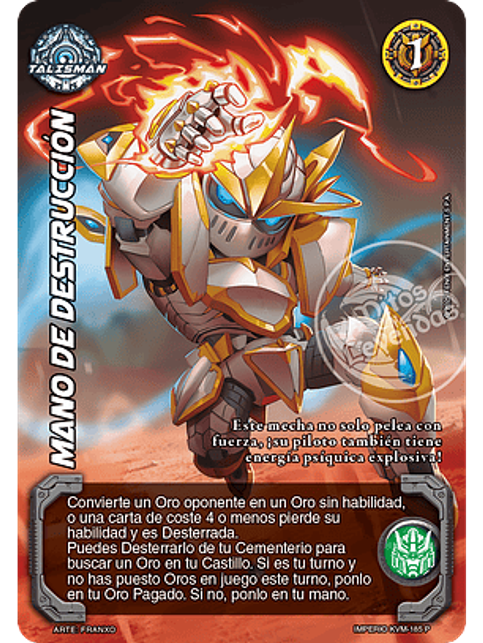 Mano de Destrucción (MTB - Defensores Legendarios) 1