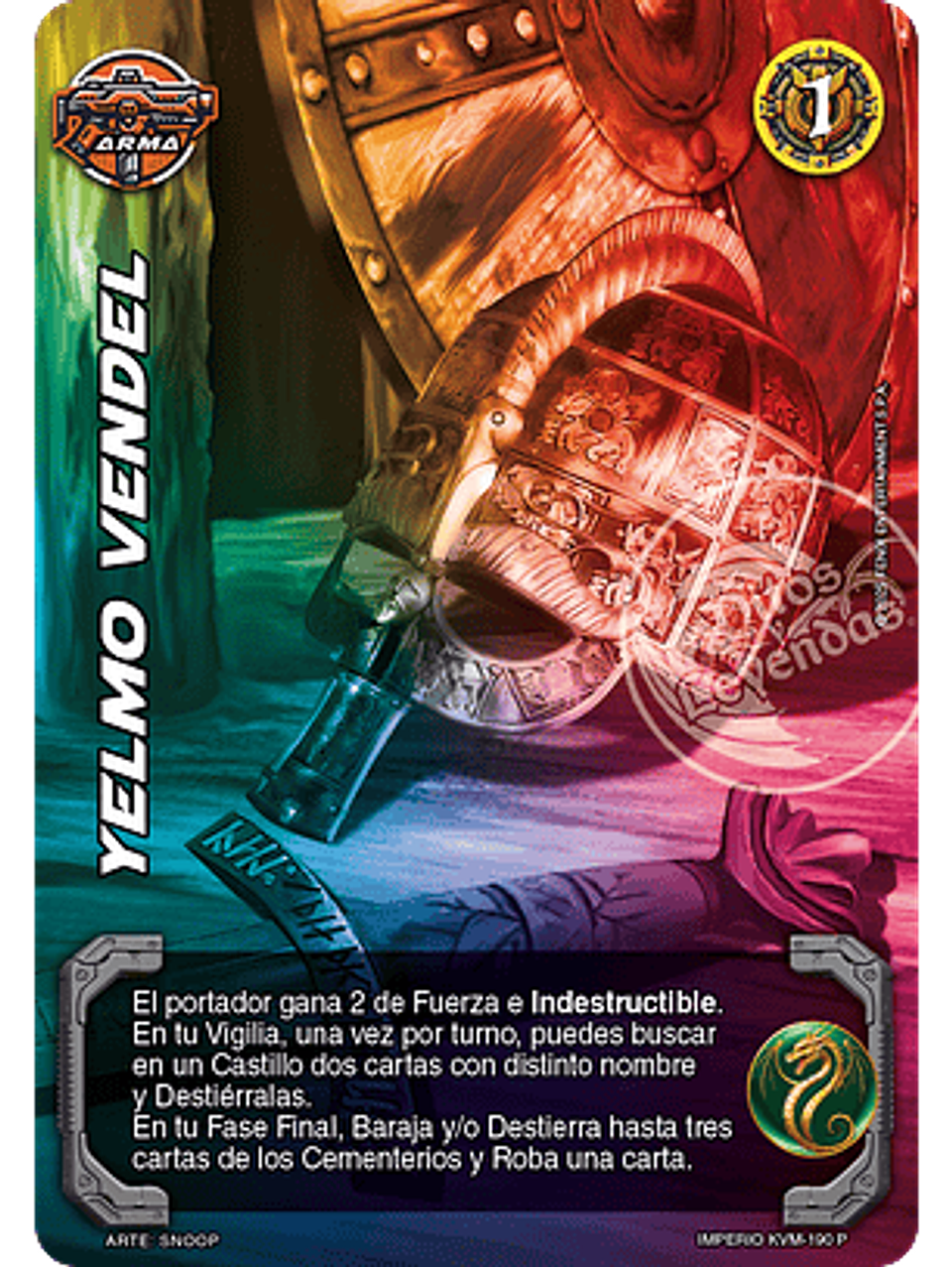 Yelmo Vendel (MTB - Defensores Legendarios) 1