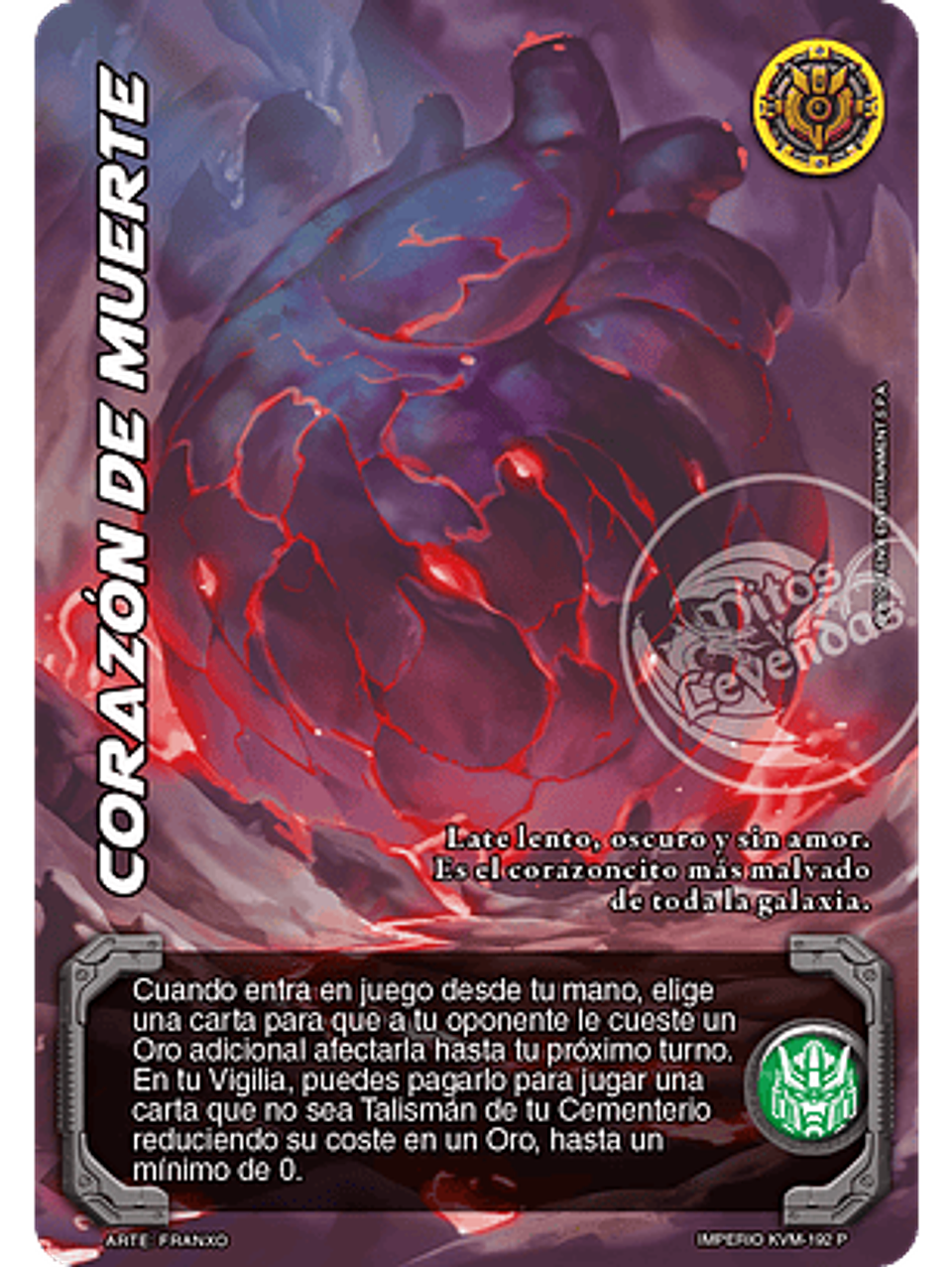 Corazón de Muerte (MTB - Invasores Galácticos) 1