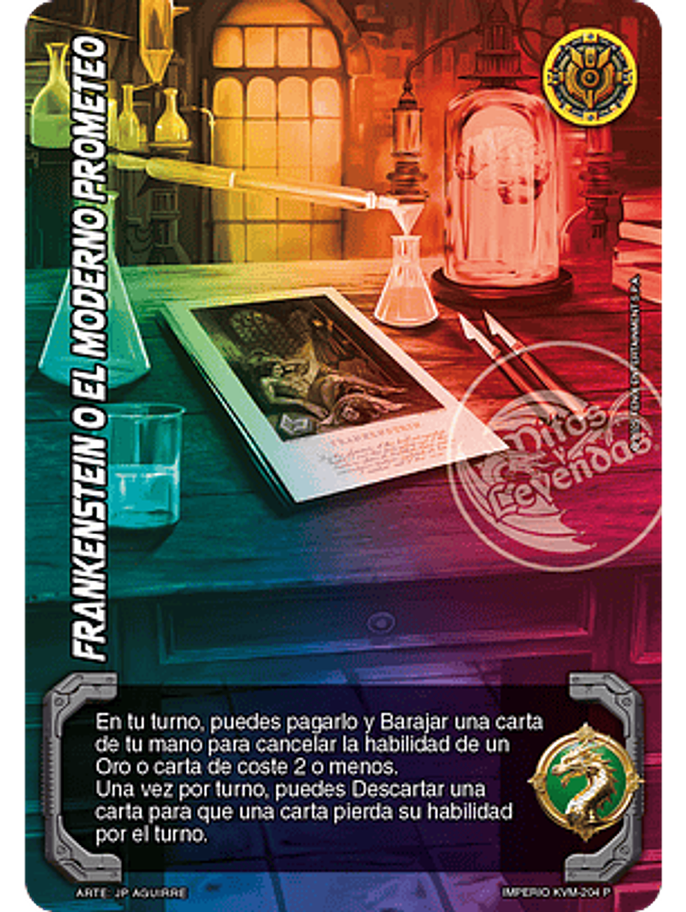 Frankenstein o el moderno Prometeo (MTB - Invasores Galácticos) 1