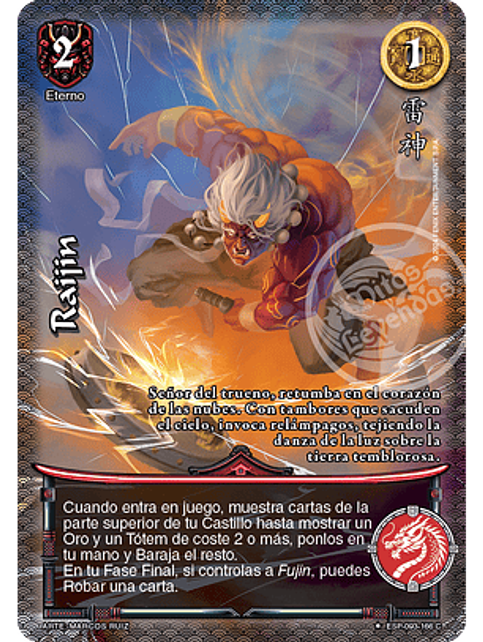 Raijin (Esp.Samurai - VC Foil) 1