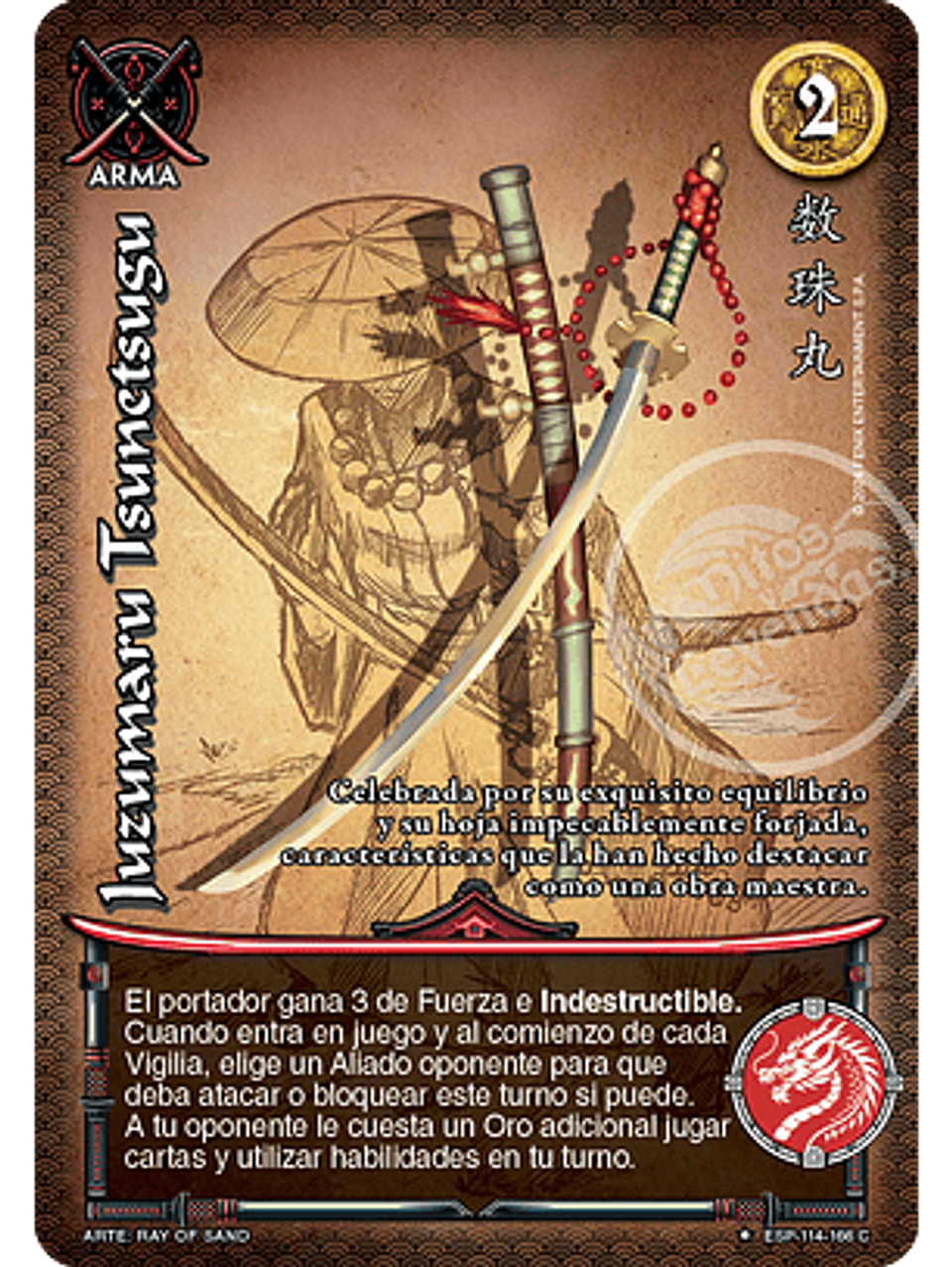 Juzumaru Tsunetsugu (Esp.Samurai - VC Foil) 1