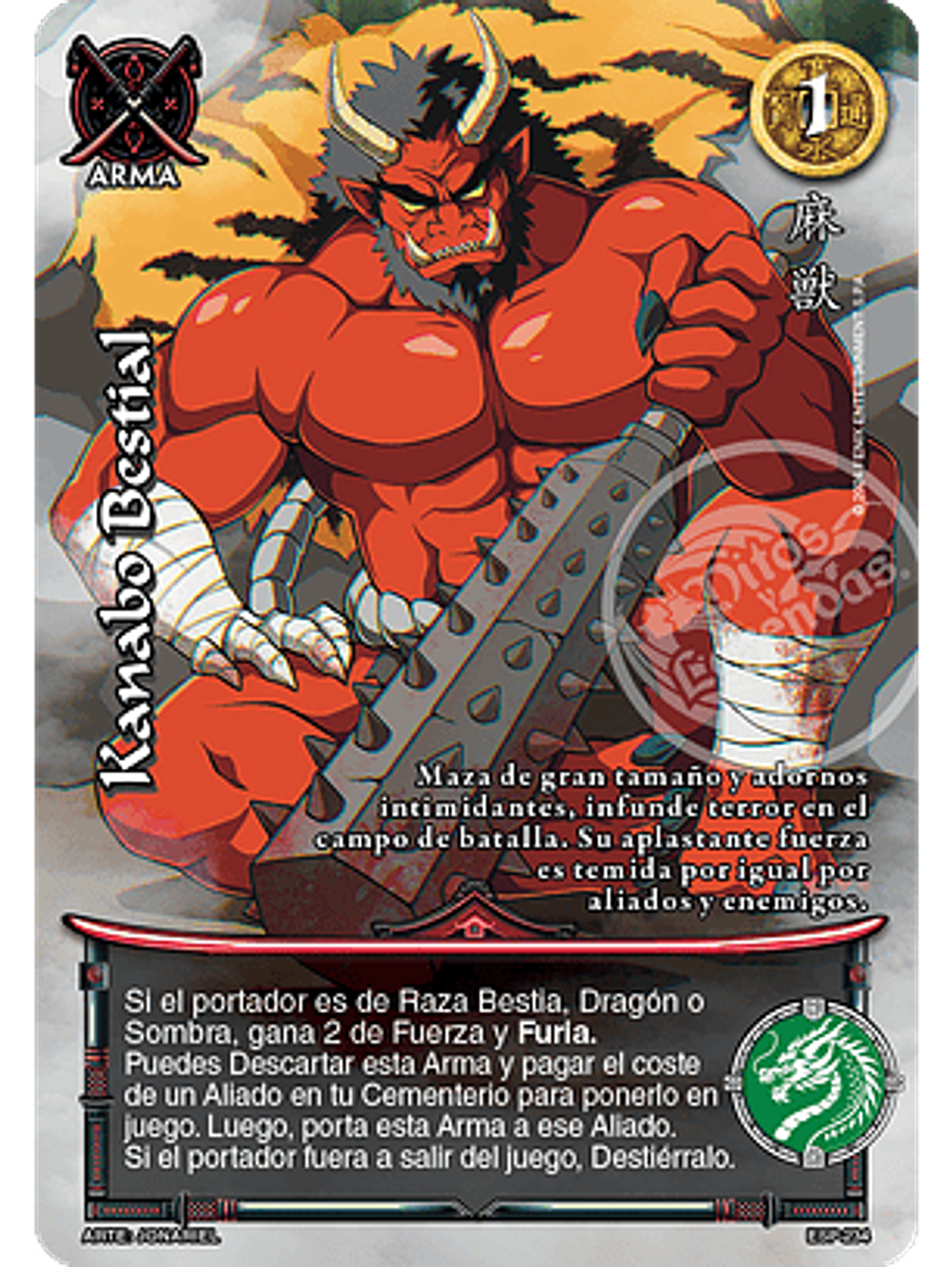 Kanabo Bestial (Esp.Samurai - Promocional) 1