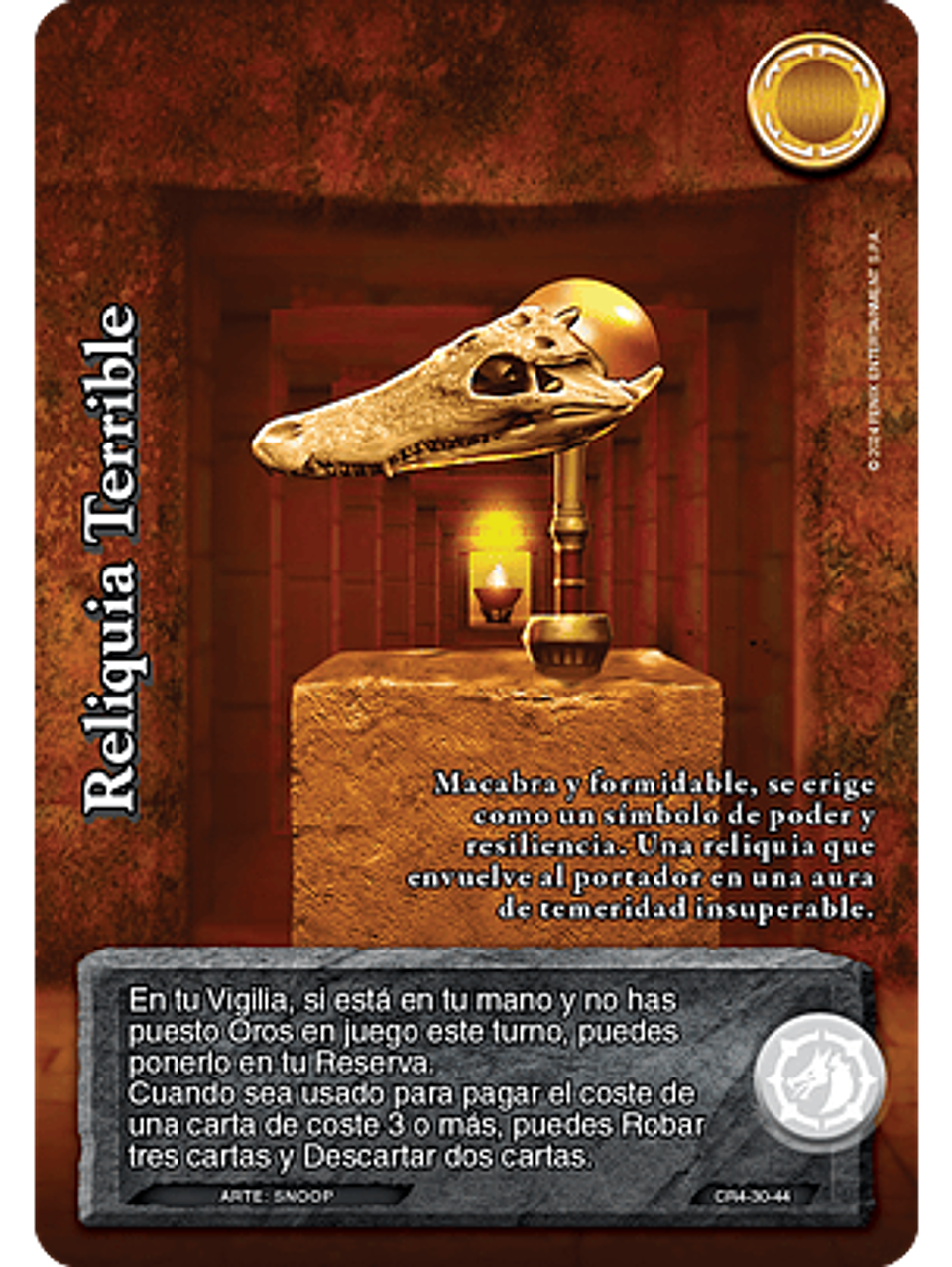 Reliquia Terrible (Kit Racial 2024) 1