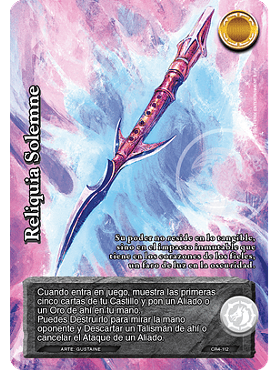 Reliquia Solemne (Kit Racial 2024) 1