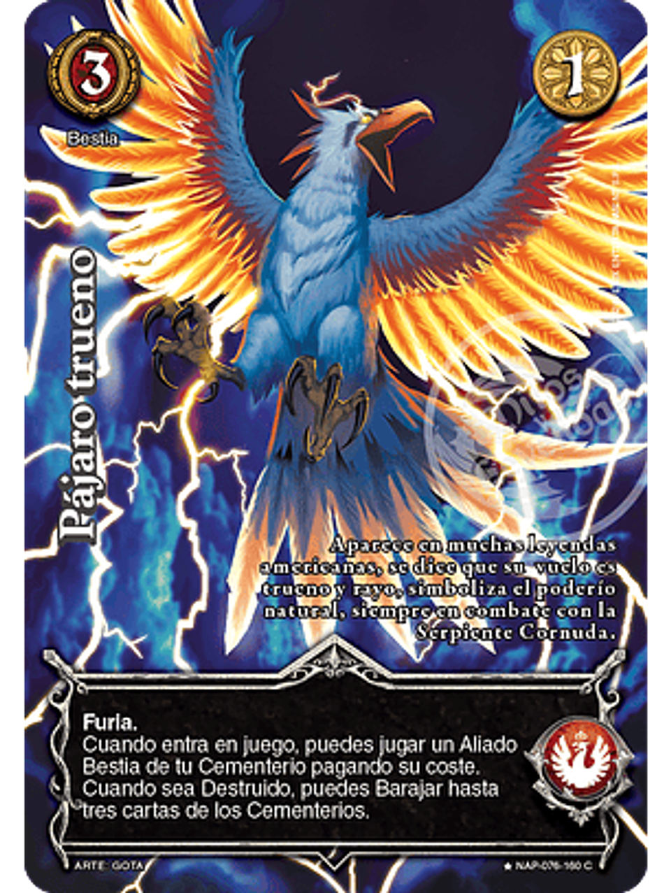 Pájaro Trueno (Napoleón - VC Foil) 1