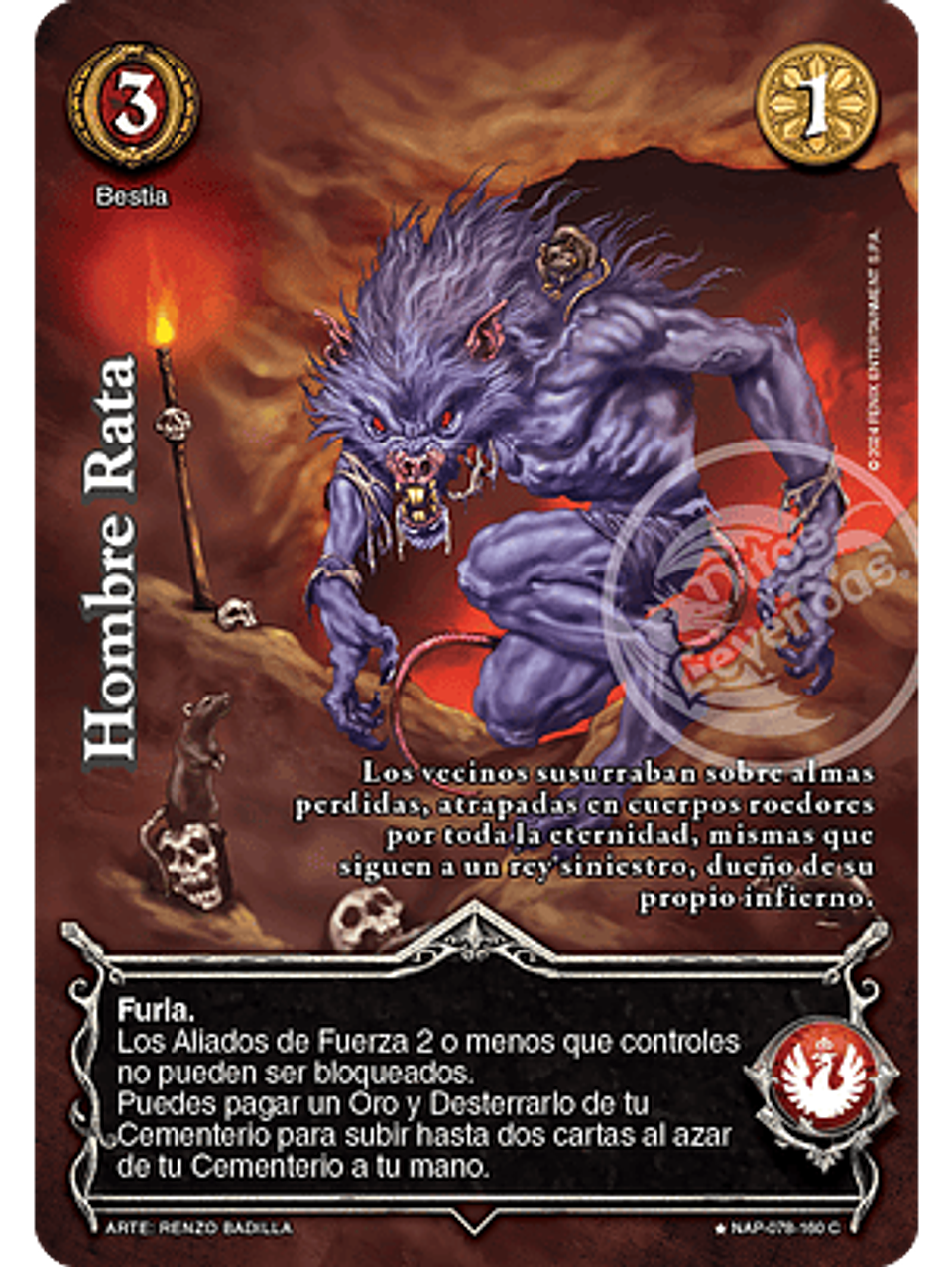 Hombre Rata (Napoleón - VC Foil) 1