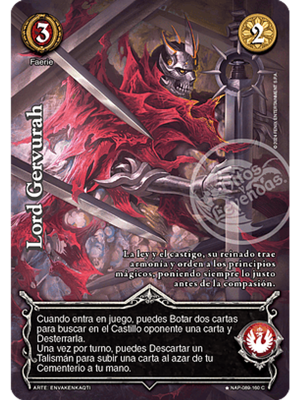 Lord Gervurah (Napoleón - VC Foil) 1