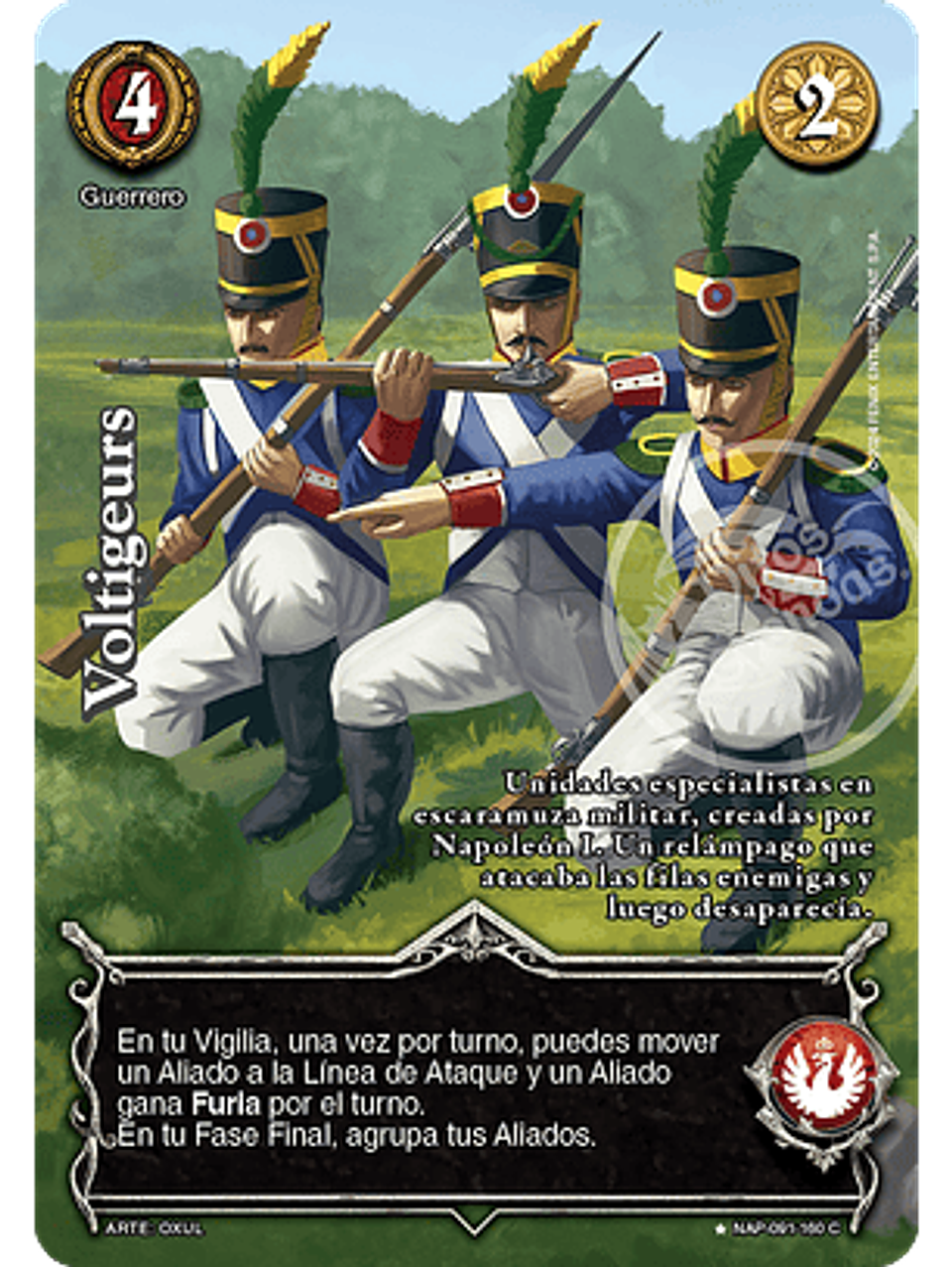 Voltigeurs (Napoleón - VC Foil) 1