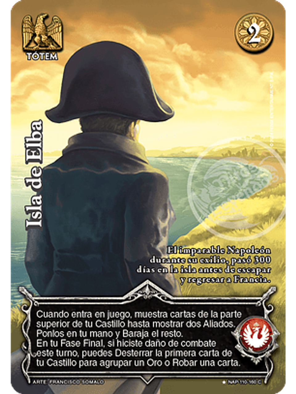 Isla de Elba (Napoleón - VC Foil) 1