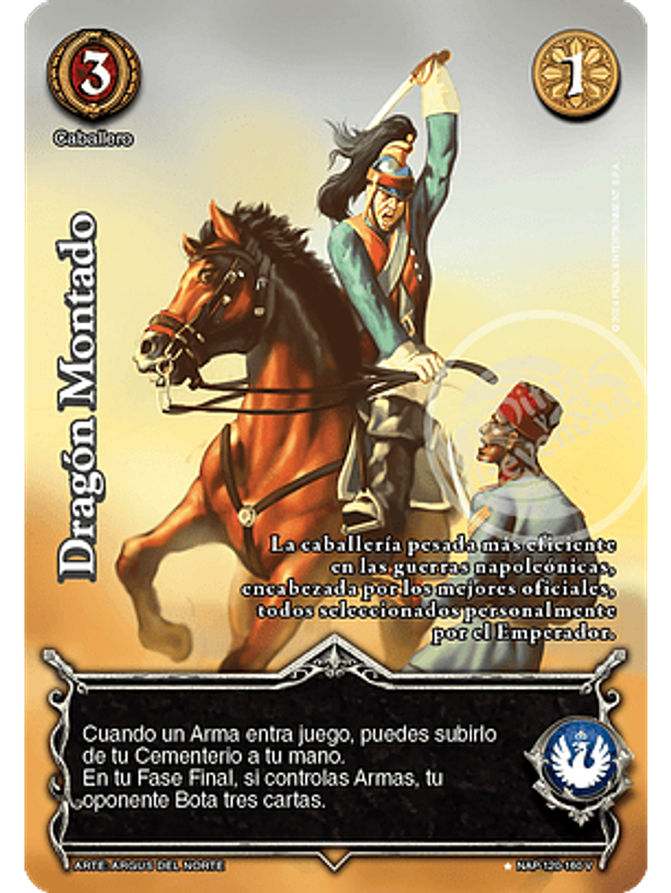 Dragón Montado (Napoleón - VC Foil) 1