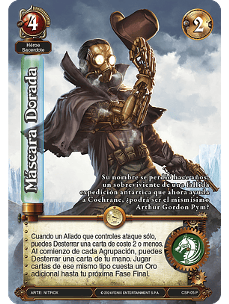 Máscara Dorada (Aventuras Steampunk) 1