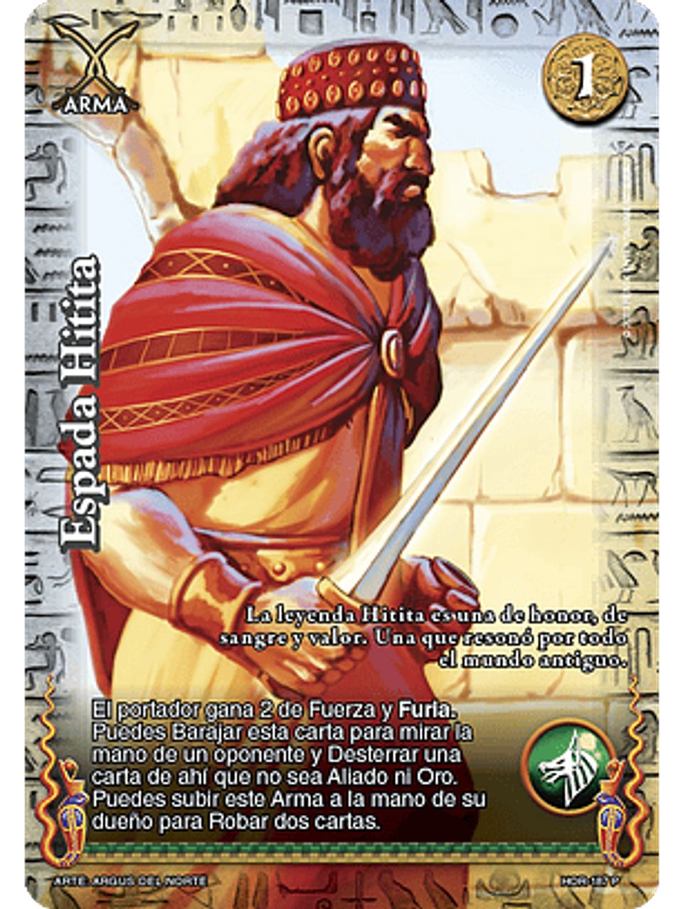 Espada Hitita (La Venganza de Horus - Promocional) 1