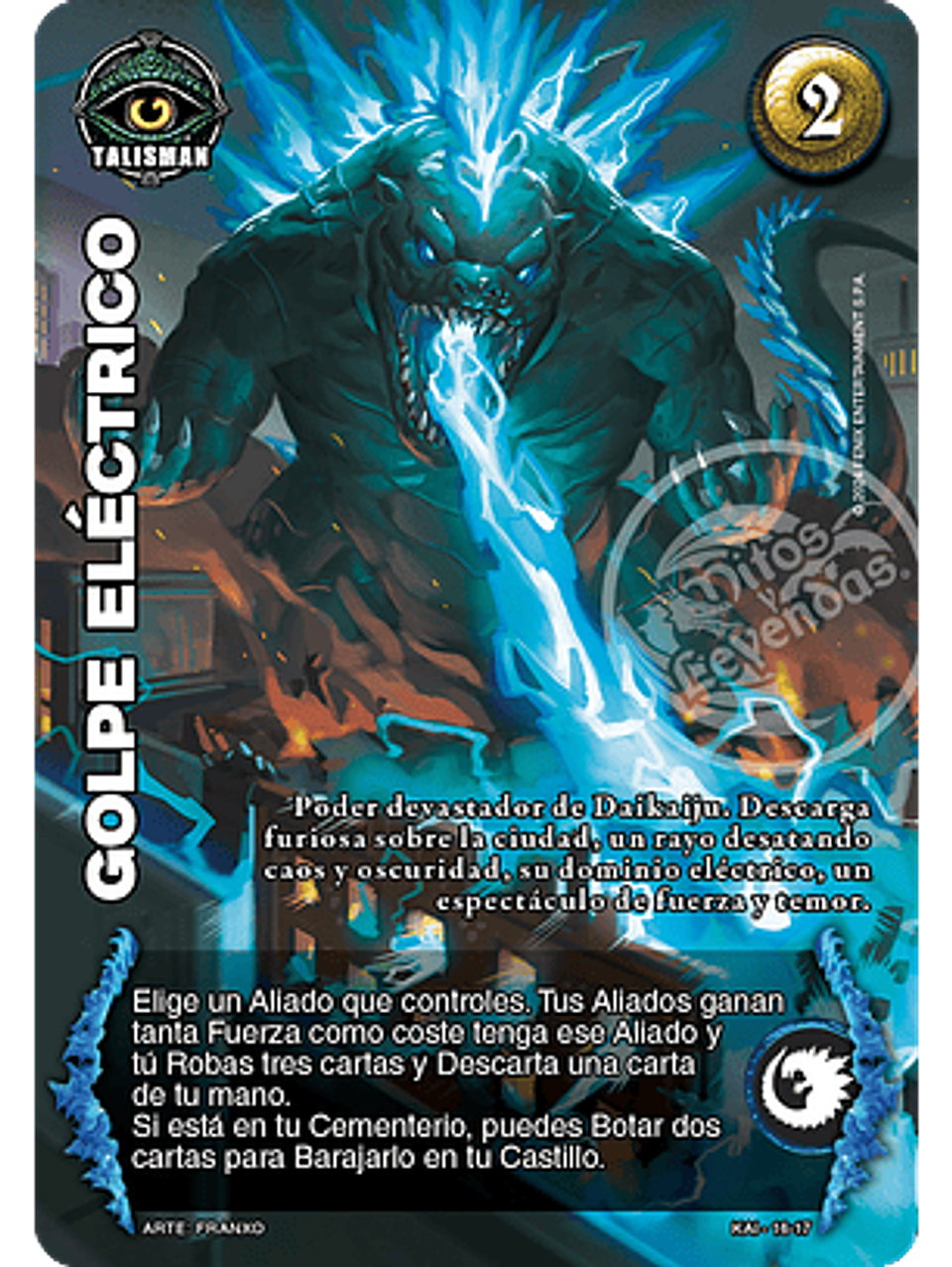 Golpe Eléctrico (Amenaza Kaiju - Promocional) 1