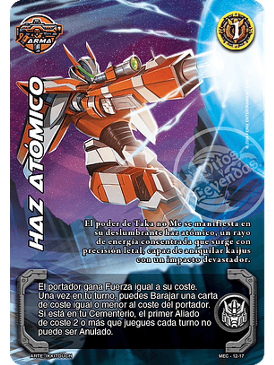 Haz Atómico (Escuadrón Mecha) 1