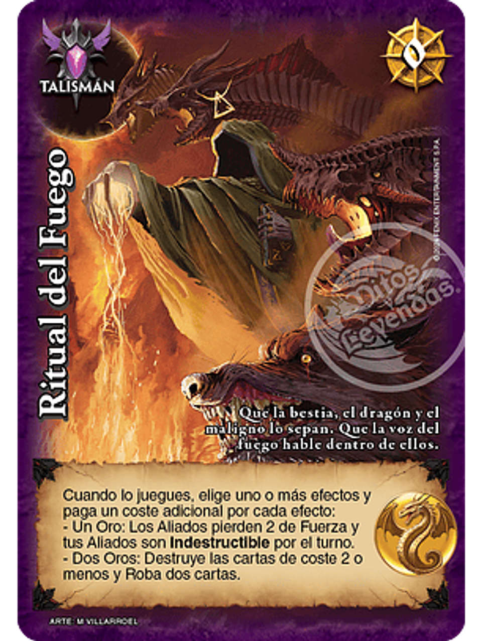 Ritual del Fuego (Bestiarium - Real) 1