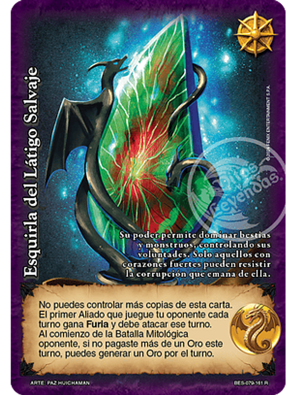 Esquirla del Látigo Salvaje (Bestiarium - Real) 1