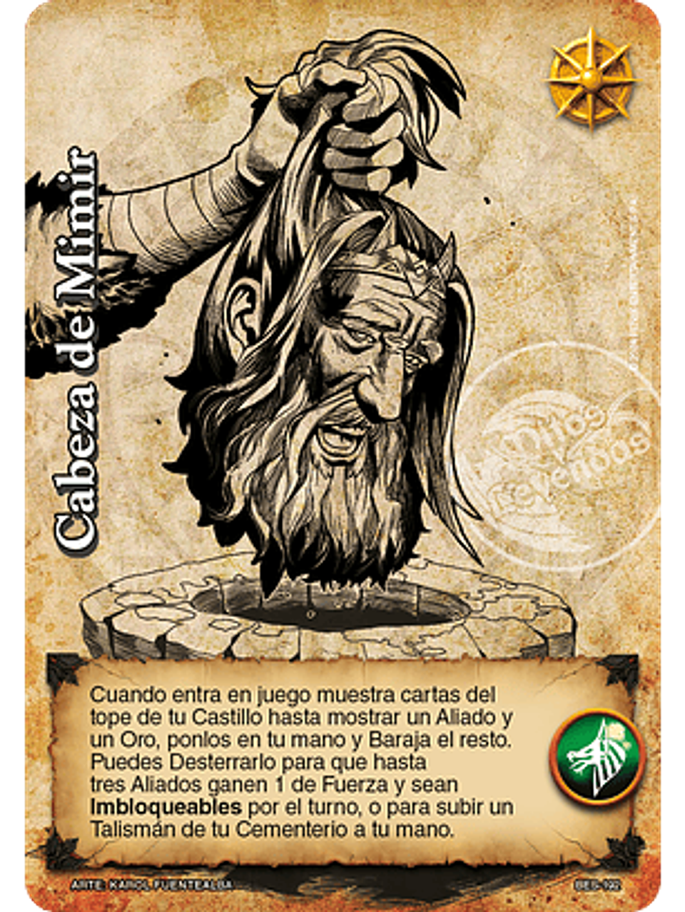 Cabeza de Mimir  (Bestiarium - Promocional) 1