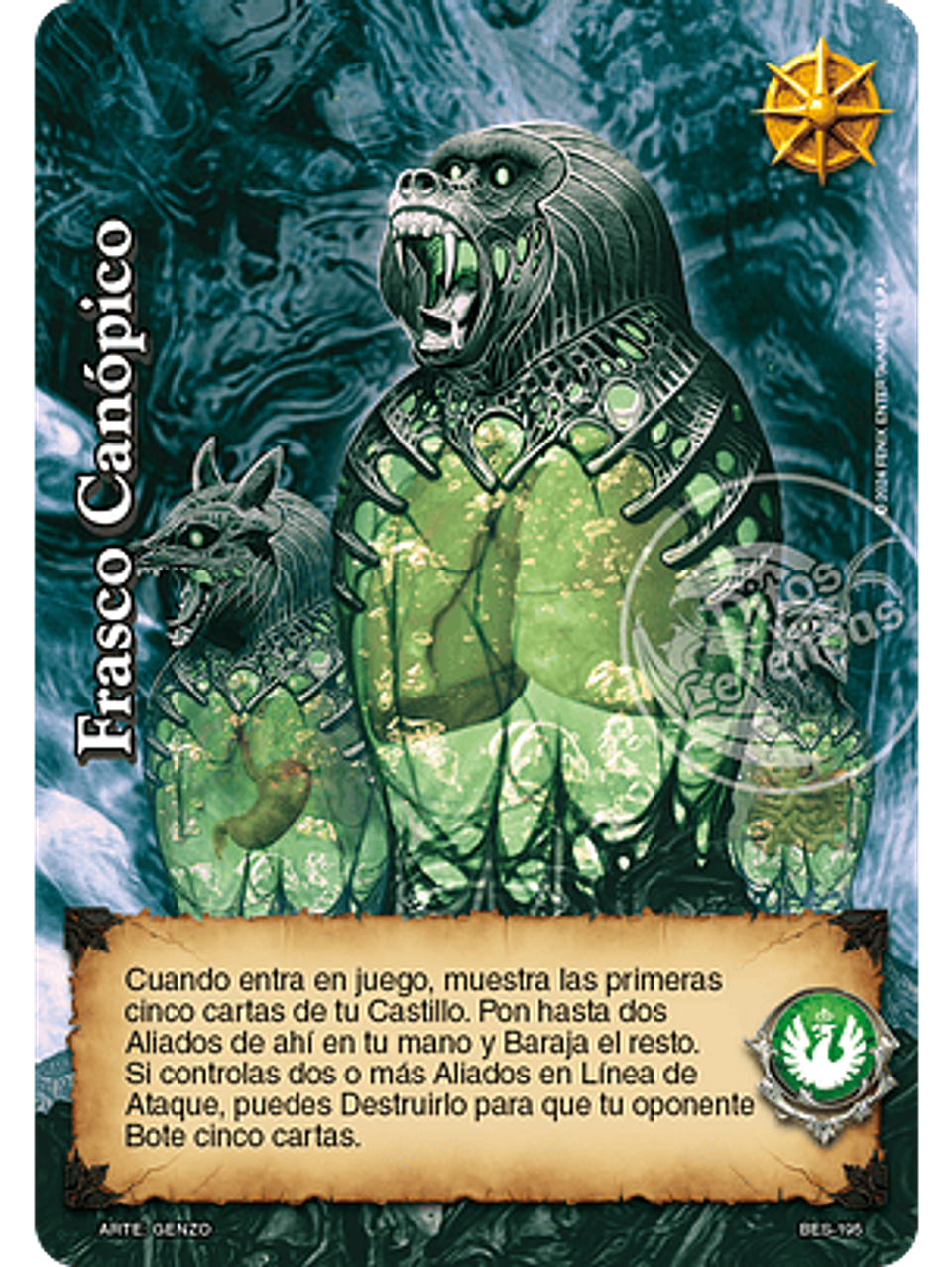 Frasco Canópico (Bestiarium - Promocional) 1