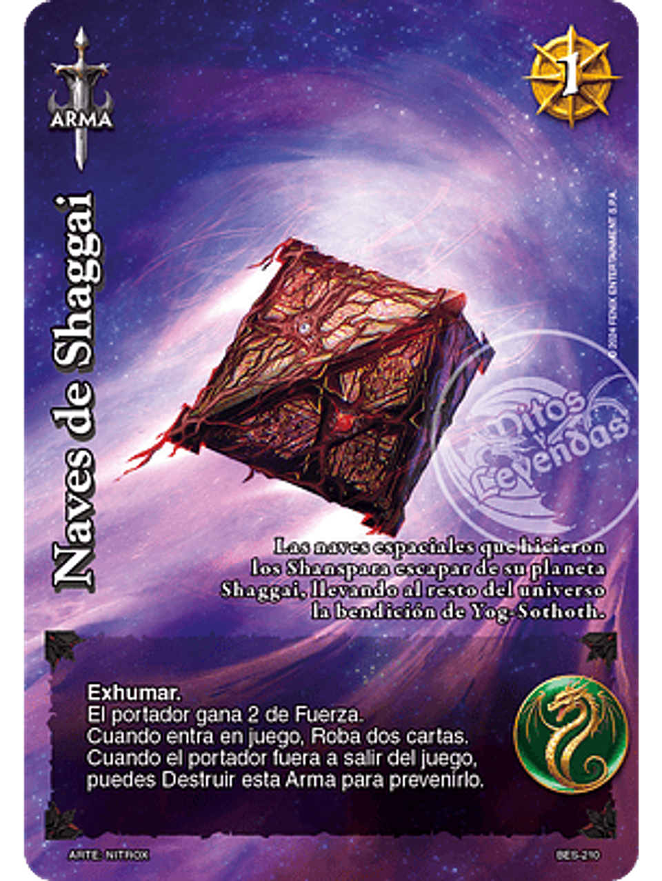 Naves de Shaggai (Bestiarium - Promocional) 1