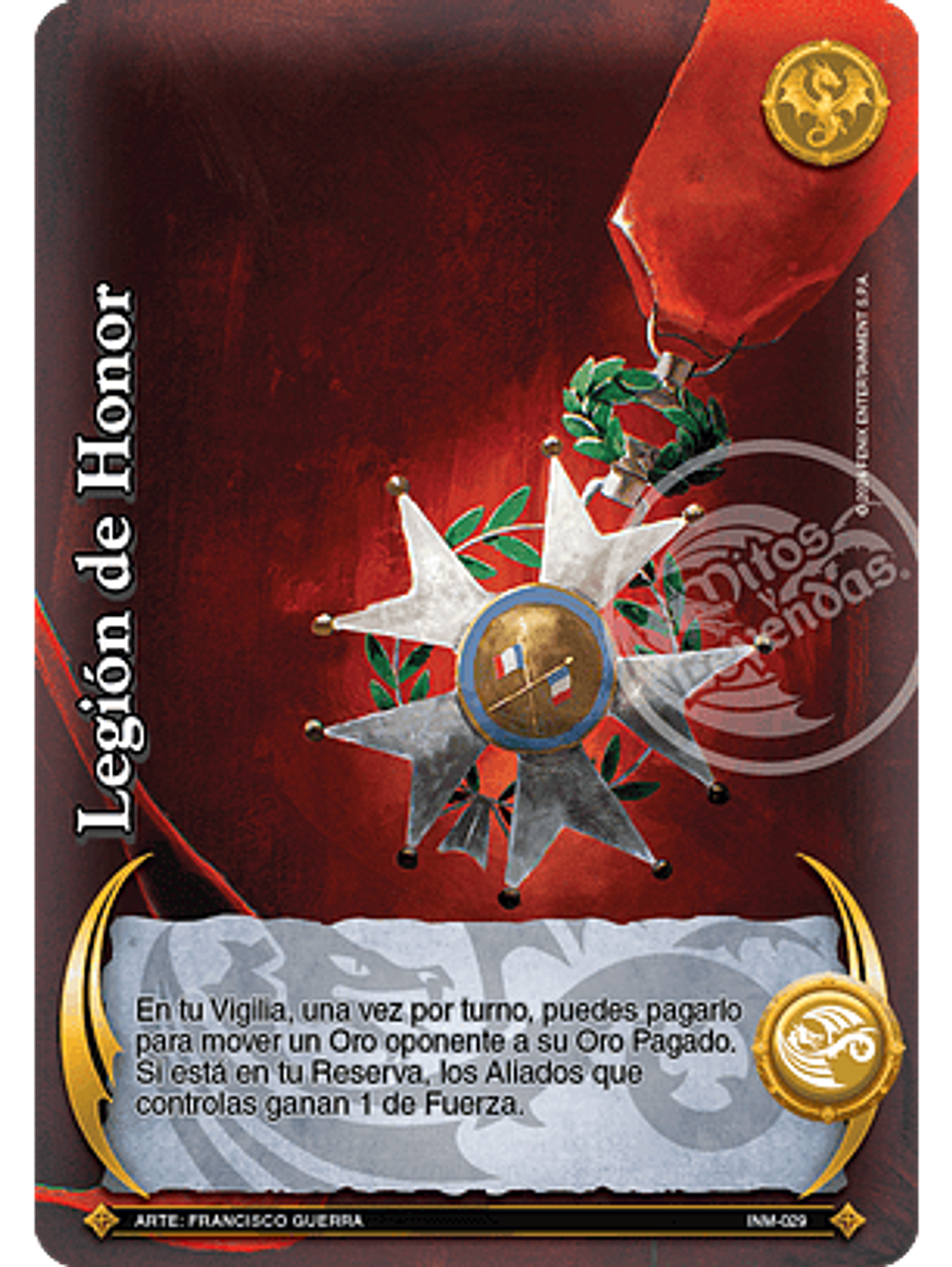 Legión de Honor (Colección Inmortal) 1