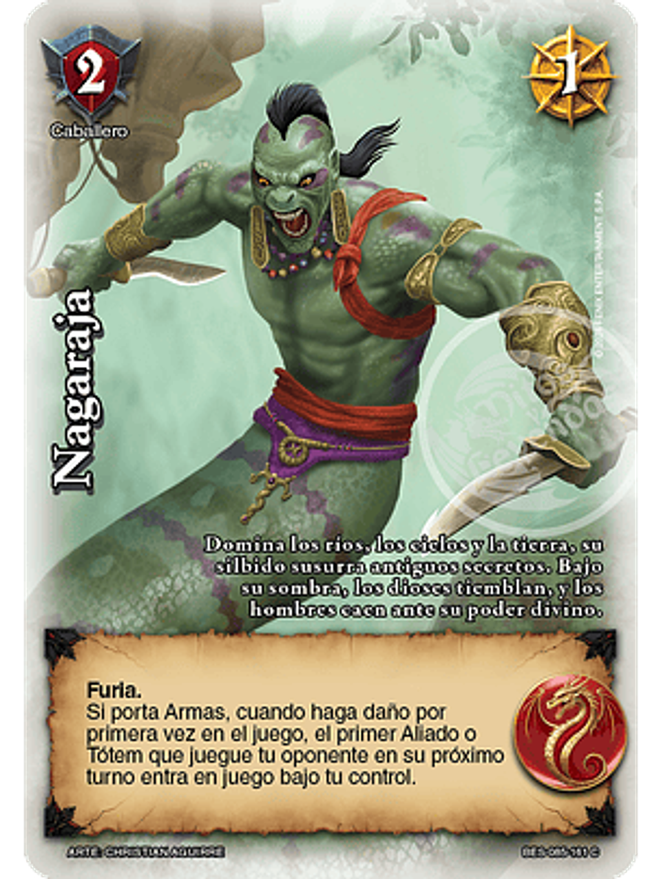 Nagaraja (Bestiarium - VC Foil) 1