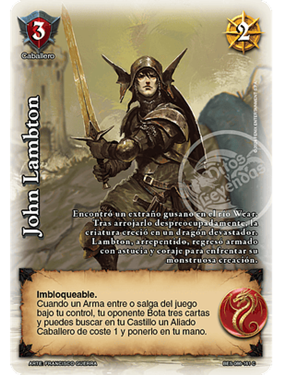 John Lambton (Bestiarium - VC Foil) 1