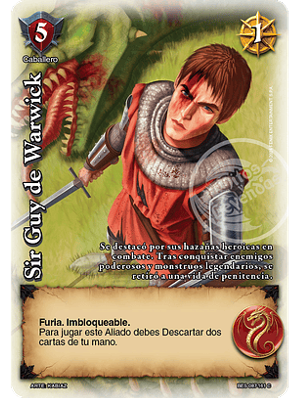 Sir Guy de Warwick (Bestiarium - VC Foil) 1