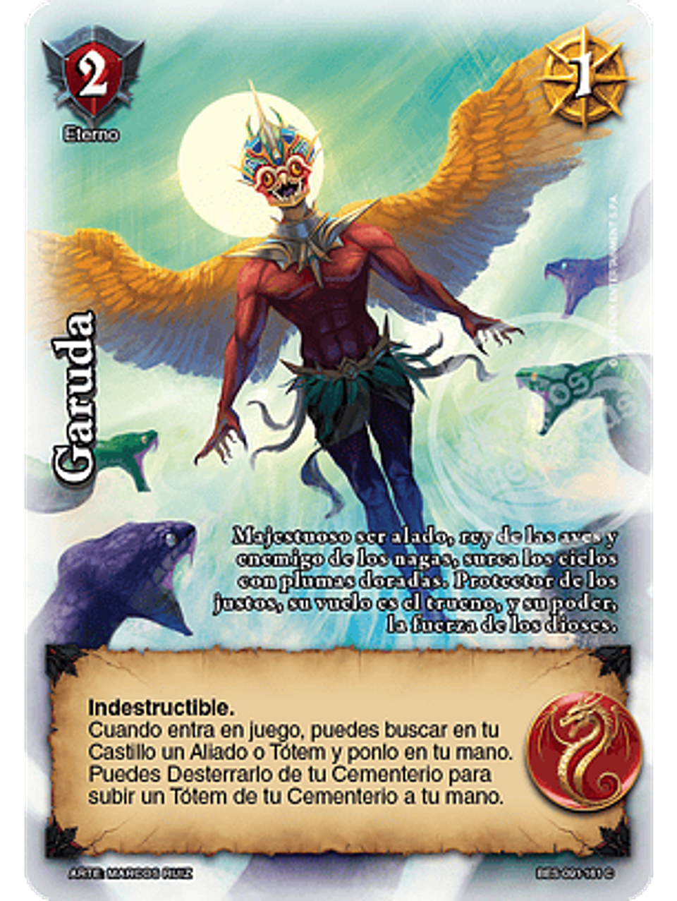 Garuda (Bestiarium - VC Foil) 1