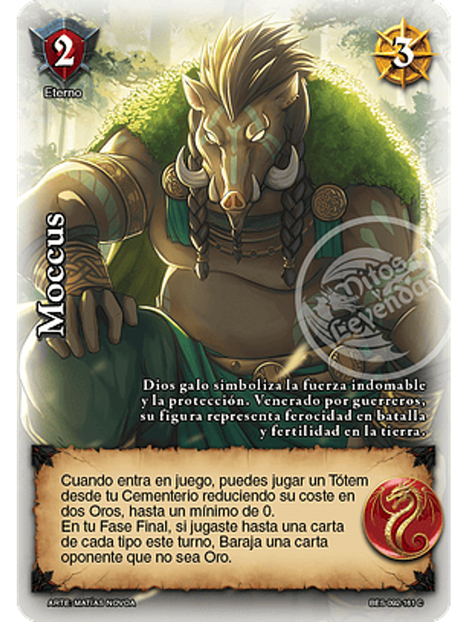 Moccus (Bestiarium - VC Foil) 1