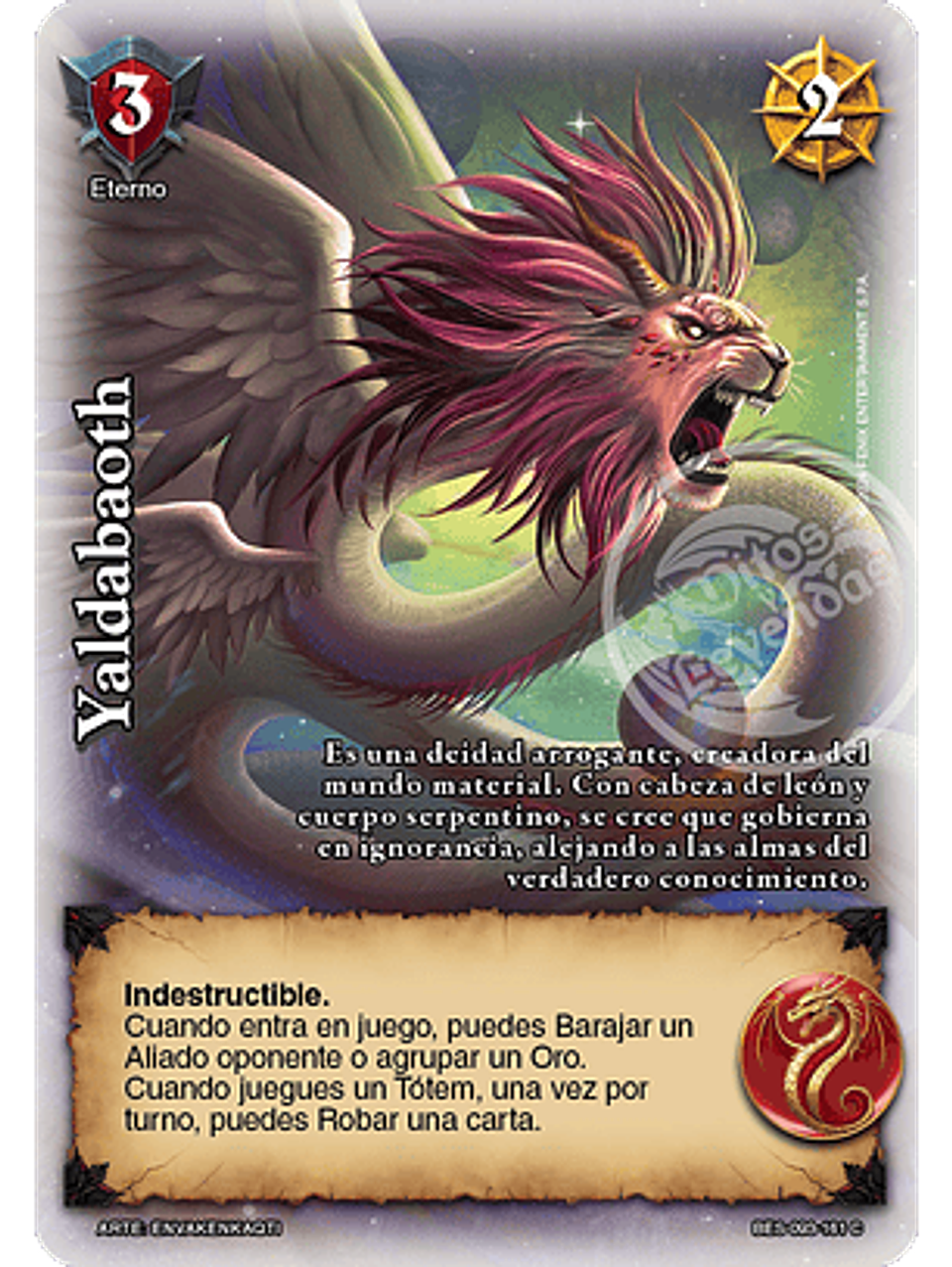 Yaldabaoth (Bestiarium - VC Foil) 1