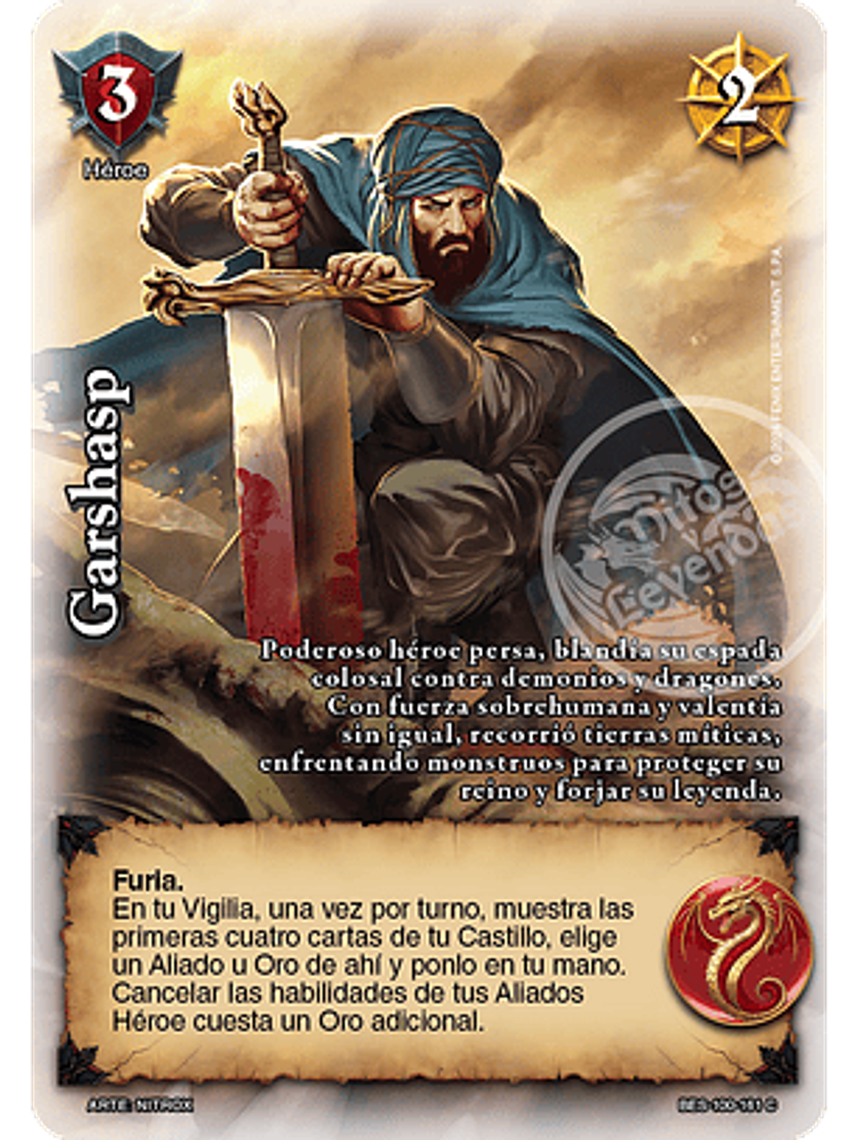 Garshasp (Bestiarium - VC Foil) 1