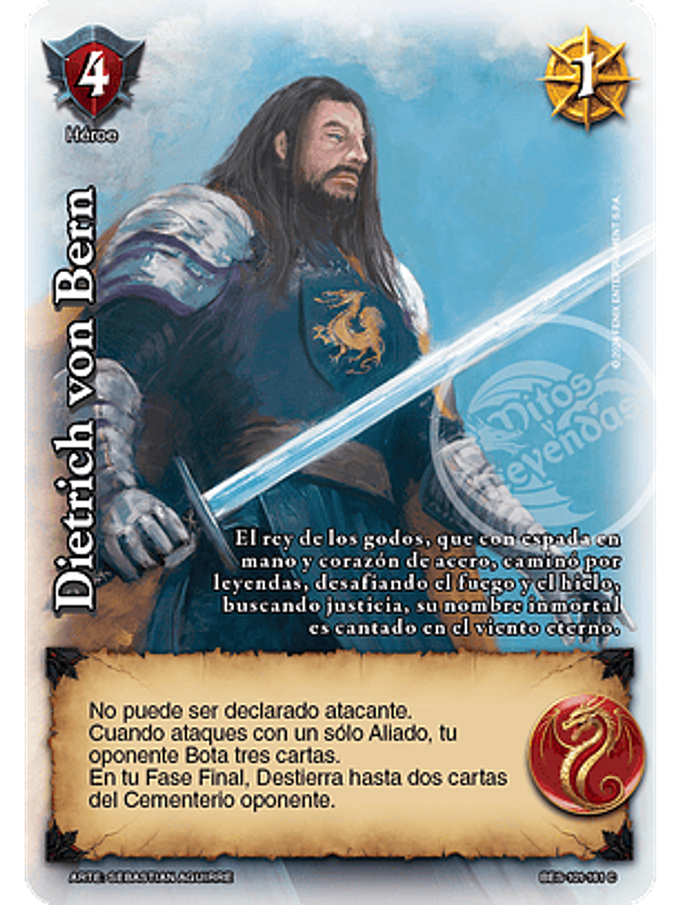 Dietrich von Bern (Bestiarium - VC Foil) 1