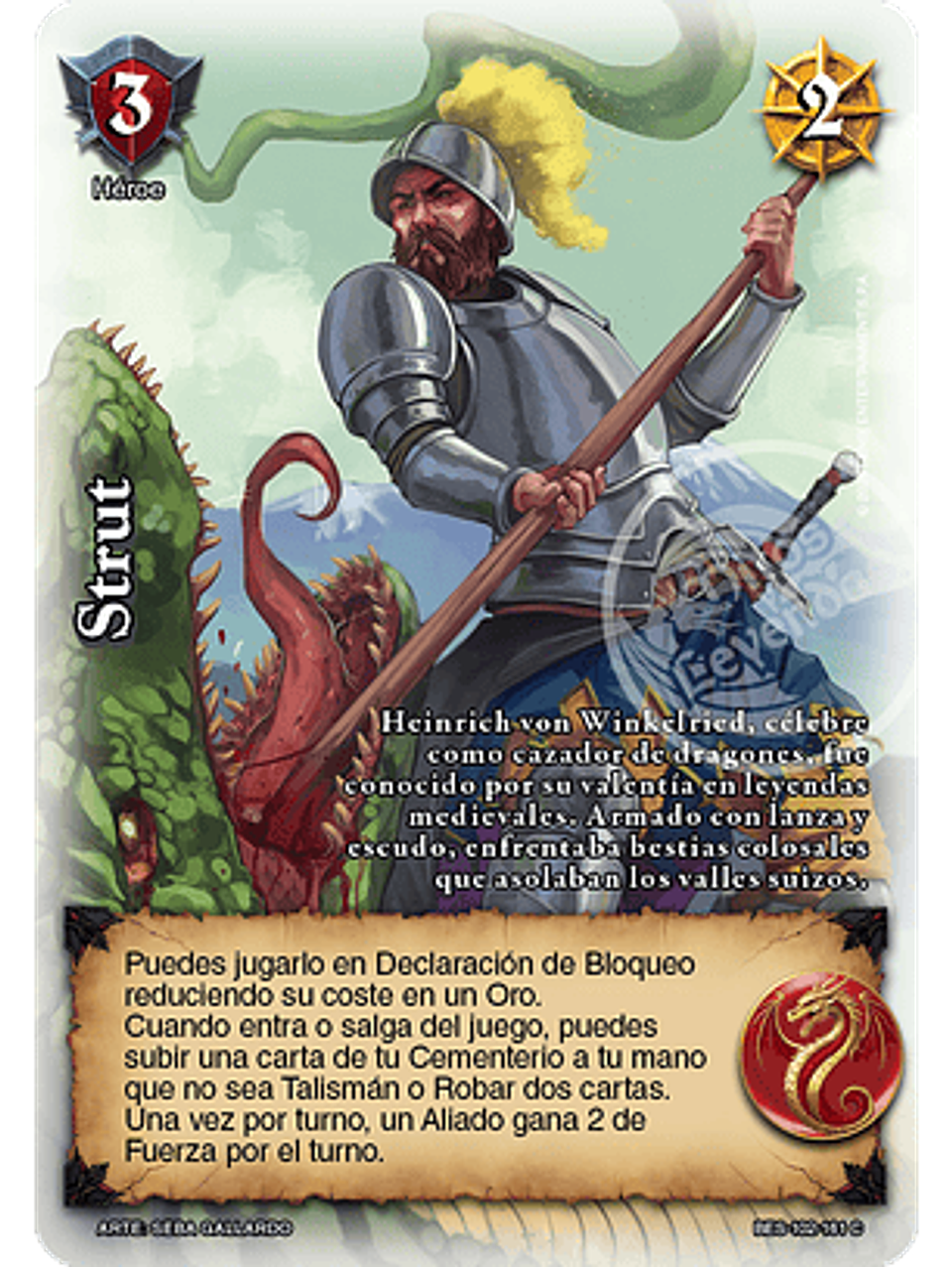 Strut (Bestiarium - VC Foil) 1
