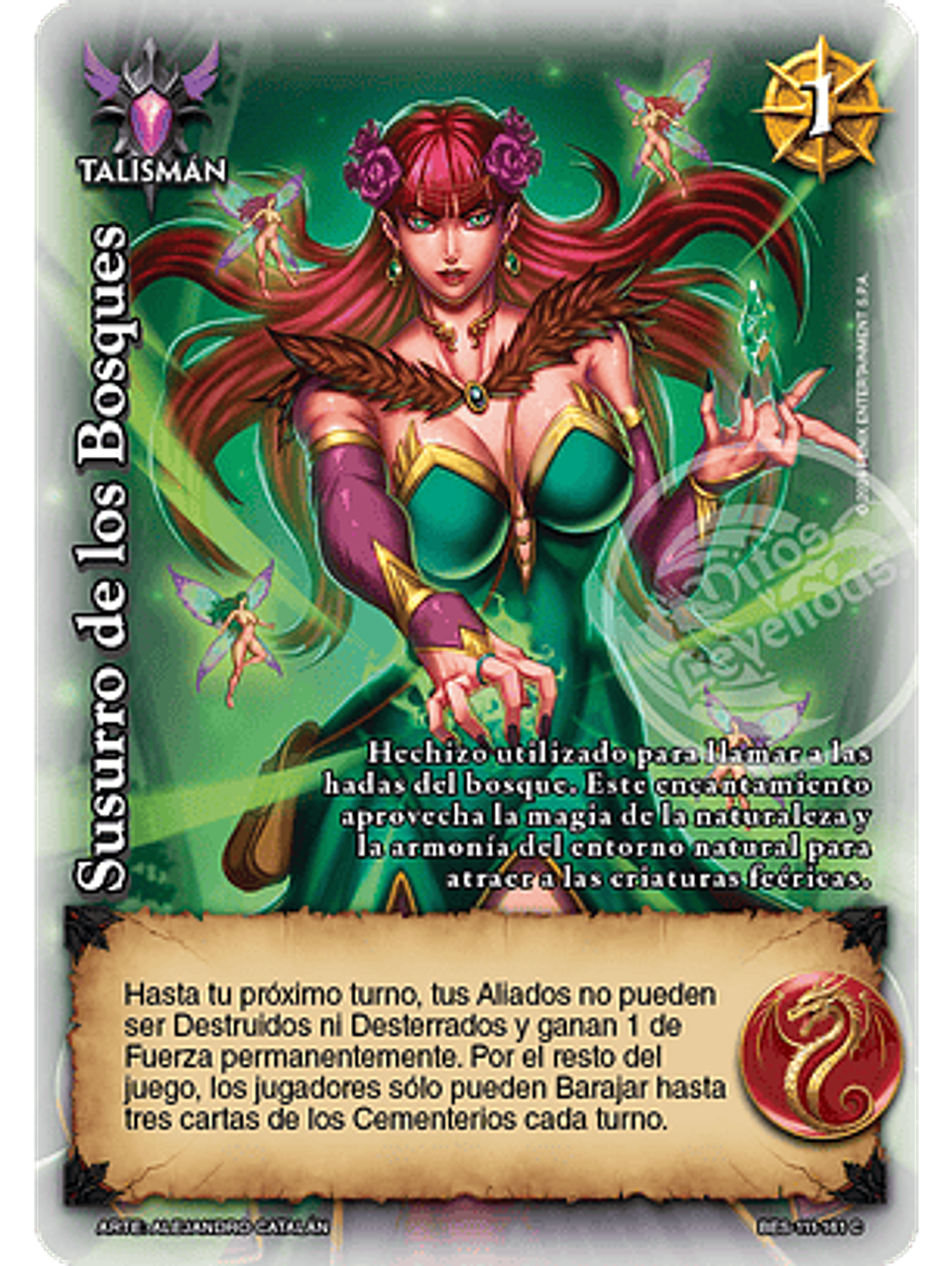 Susurro de los Bosques (Bestiarium - VC Foil) 1