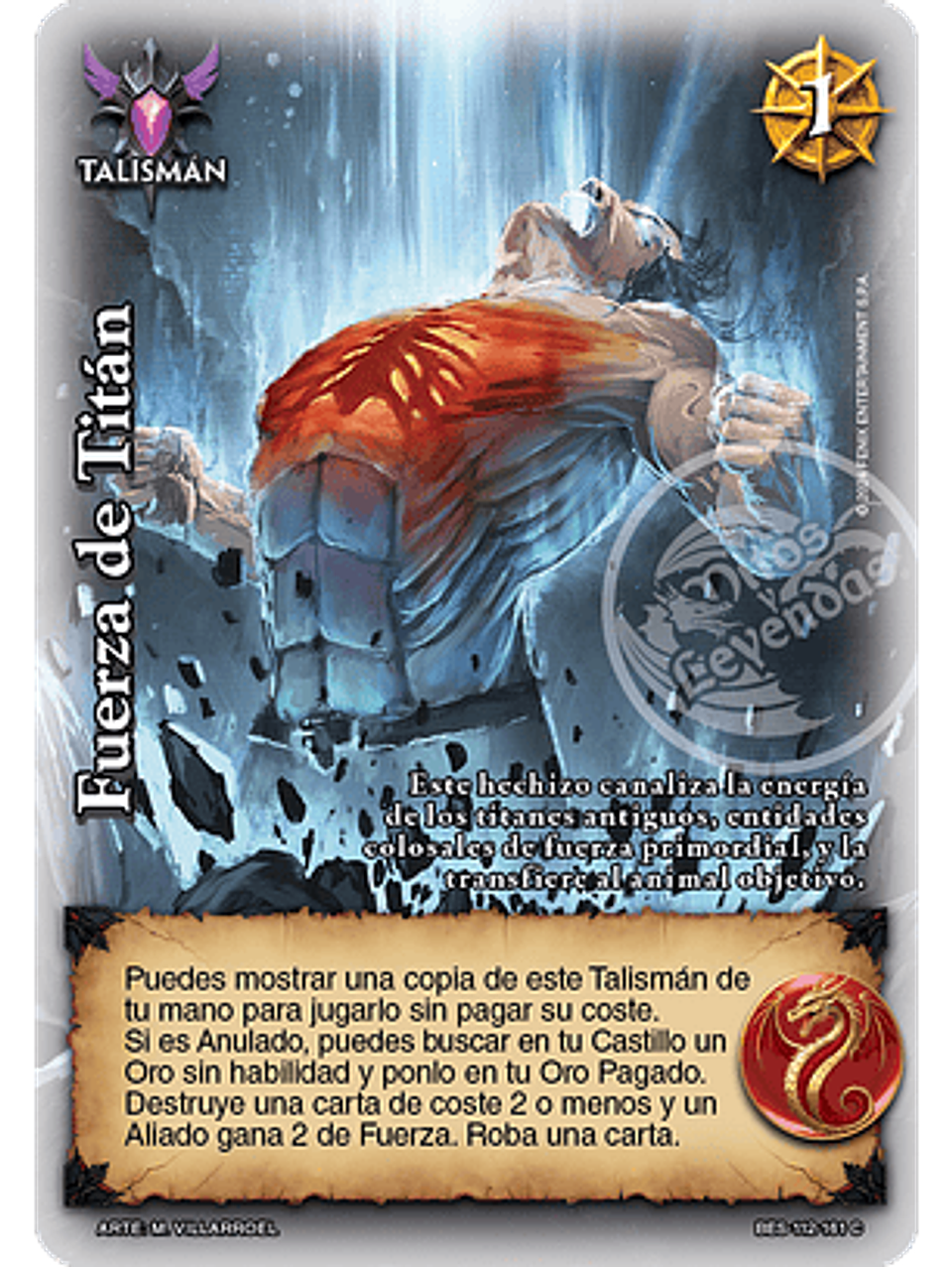 Fuerza de Titán (Bestiarium - VC Foil) 1